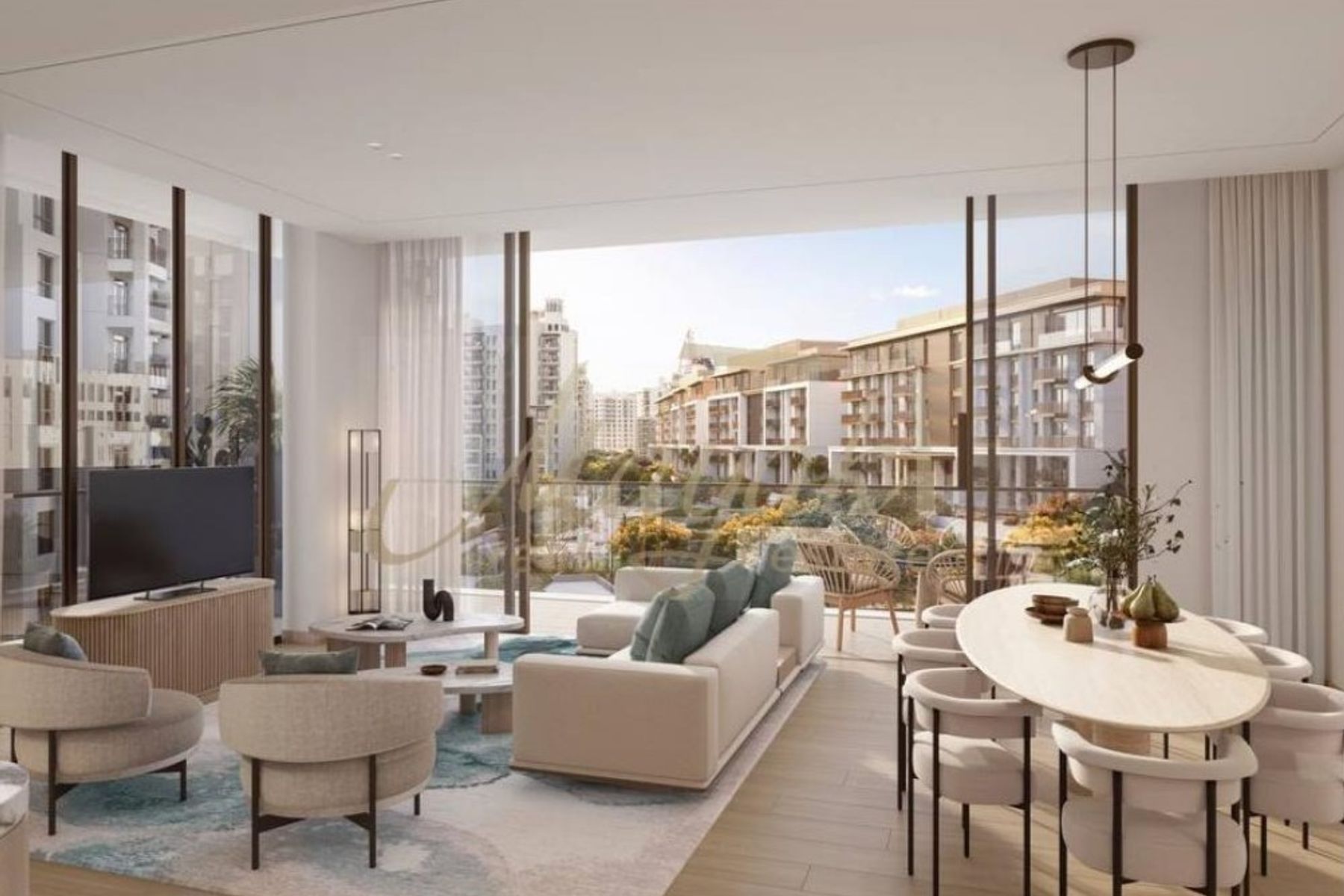 ELARA MJL | 1 спальня LUXURY LIVING | COMMUNITY VIEW