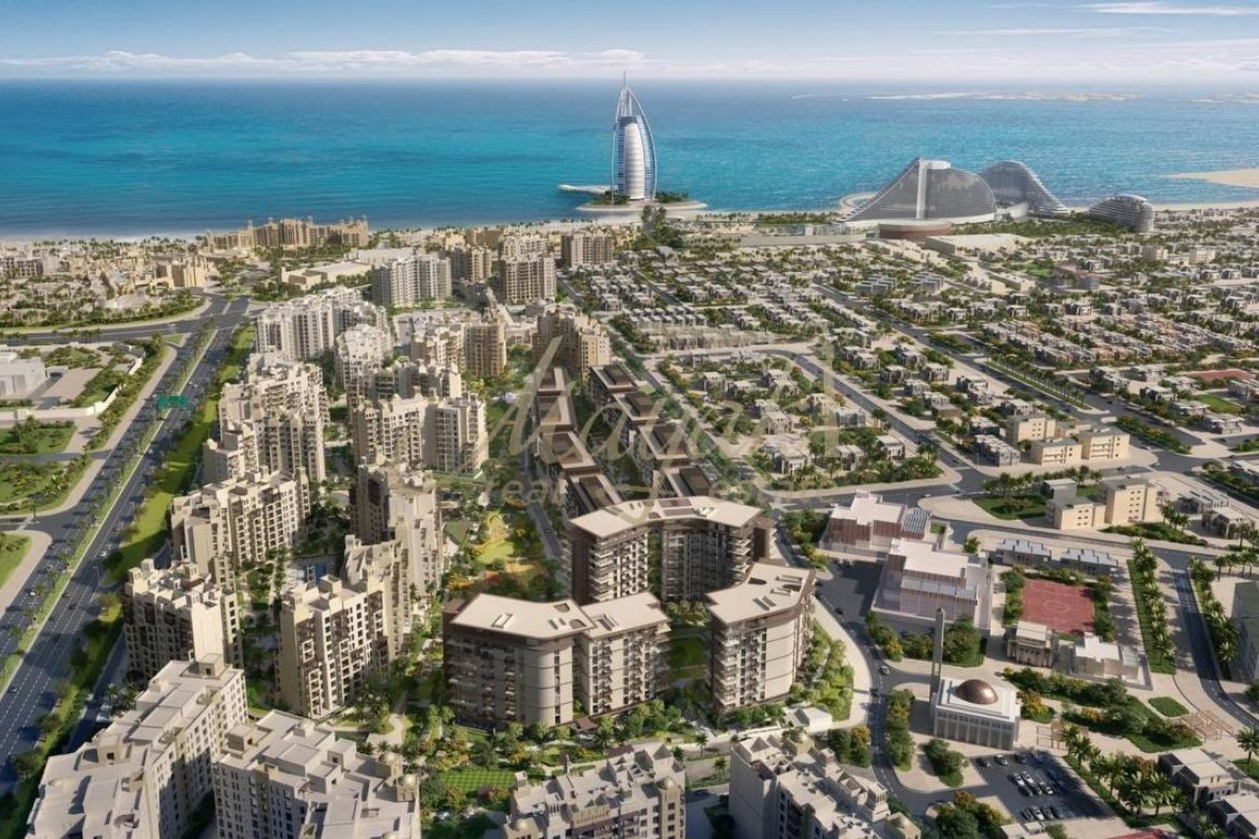 ELARA MJL | 1 спальня LUXURY LIVING | COMMUNITY VIEW