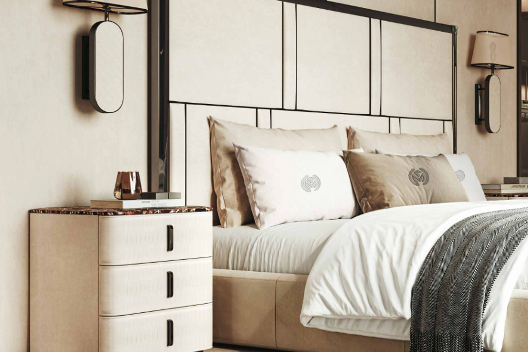 2 спальни LUXURY UNIT | AETERNITAS | ЖИЗНЬ НА НАБЕРЕЖНОЙ