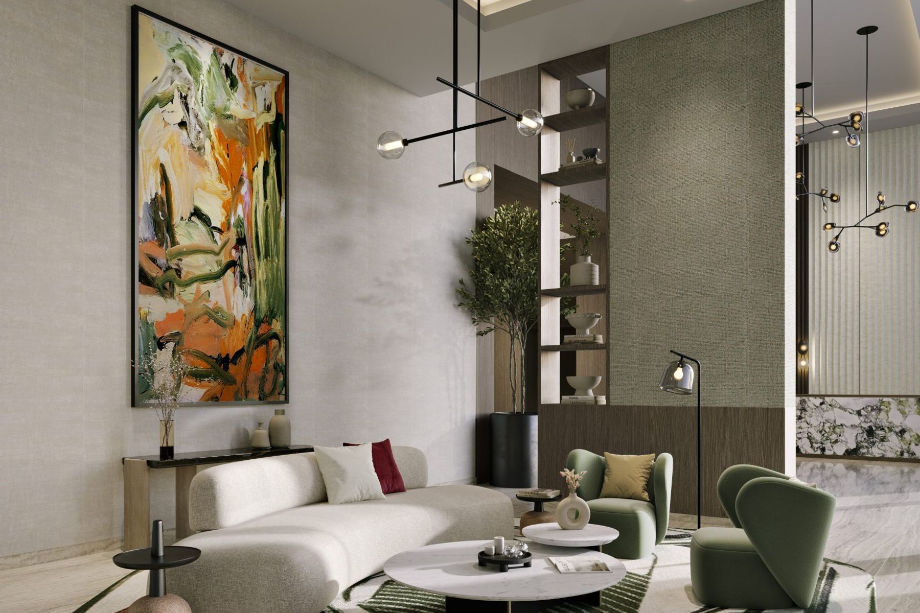 Luxury 4-Bedroom Apartment | Castleton, City Walk, Dubai