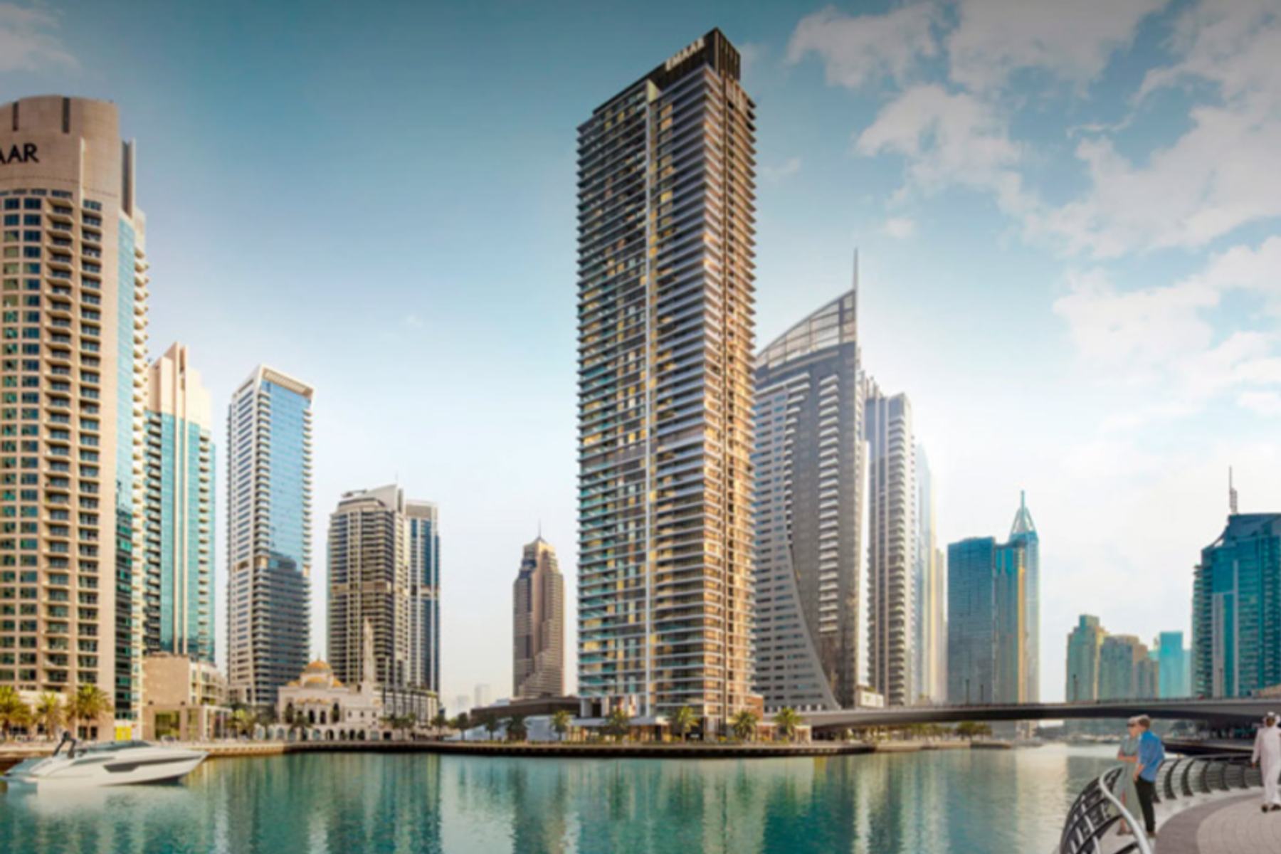 Marina Shores от Emaar – роскошные апартаменты на берегу моря в районе Дубай Марина