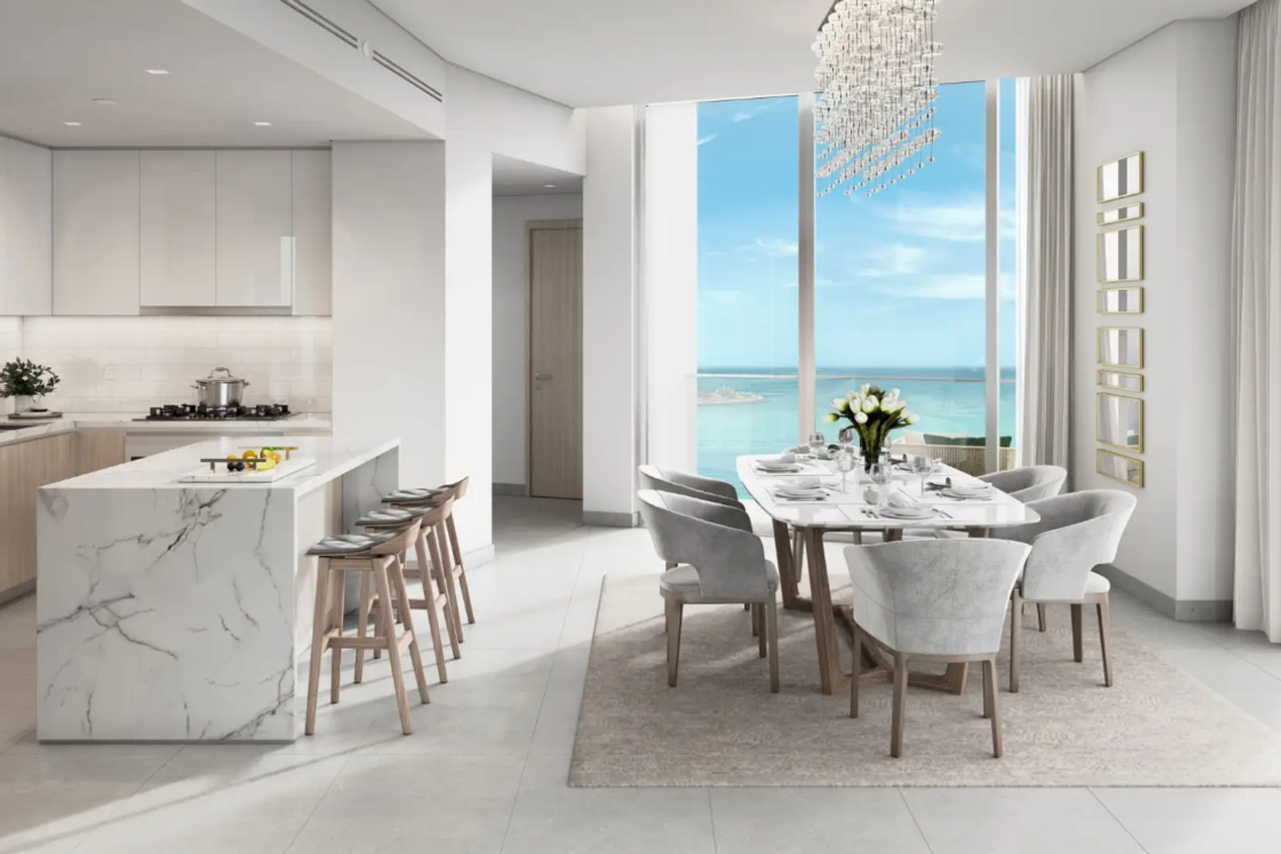 Marina Shores от Emaar – роскошные апартаменты на берегу моря в районе Дубай Марина