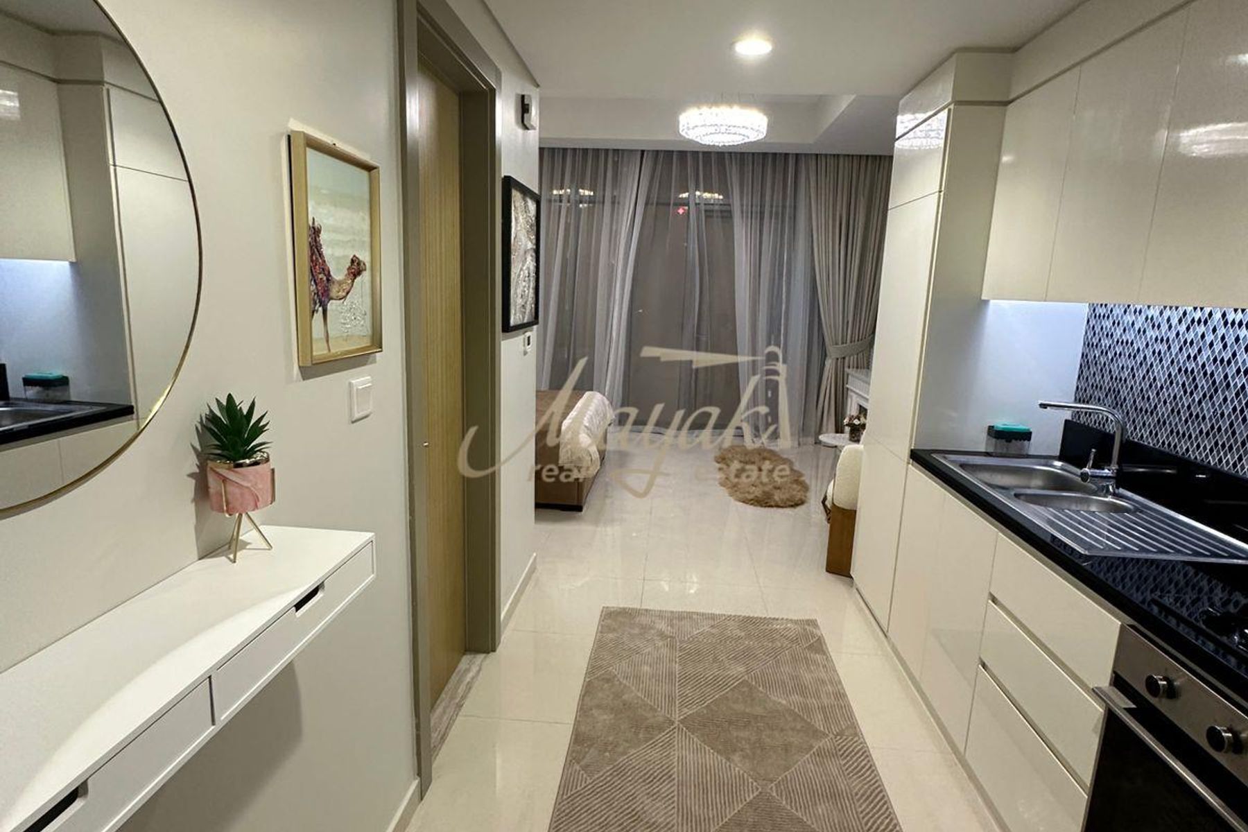 Студия на продажу | Высокий этаж | Вид на город | Aykon City Tower C