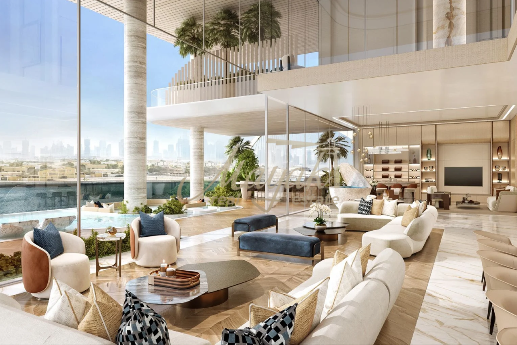 Sky Villa | Вид на воду | Доступ к парку