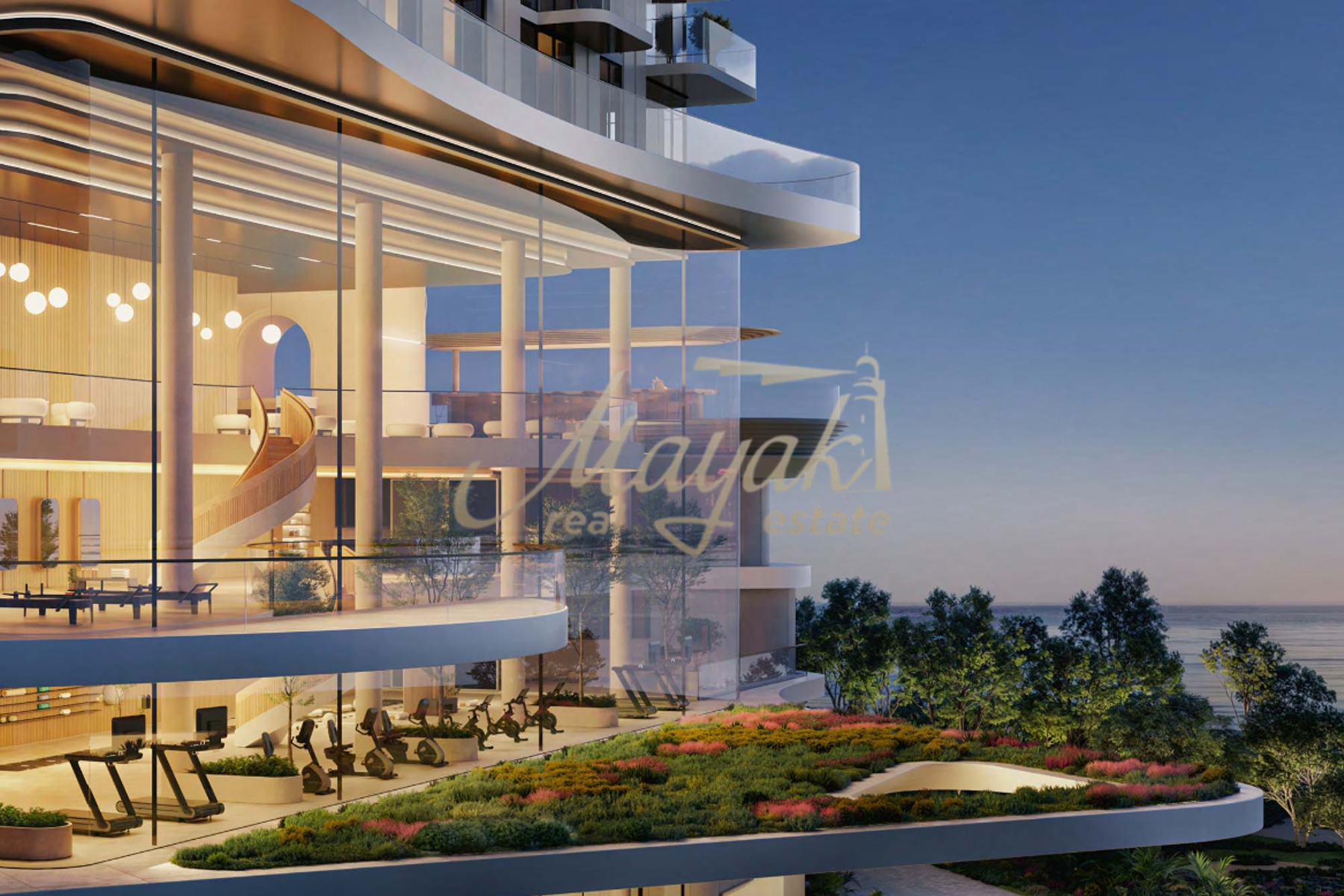 Sensia Project | Waterfront View | Elegant 1-Bedroom Apartment