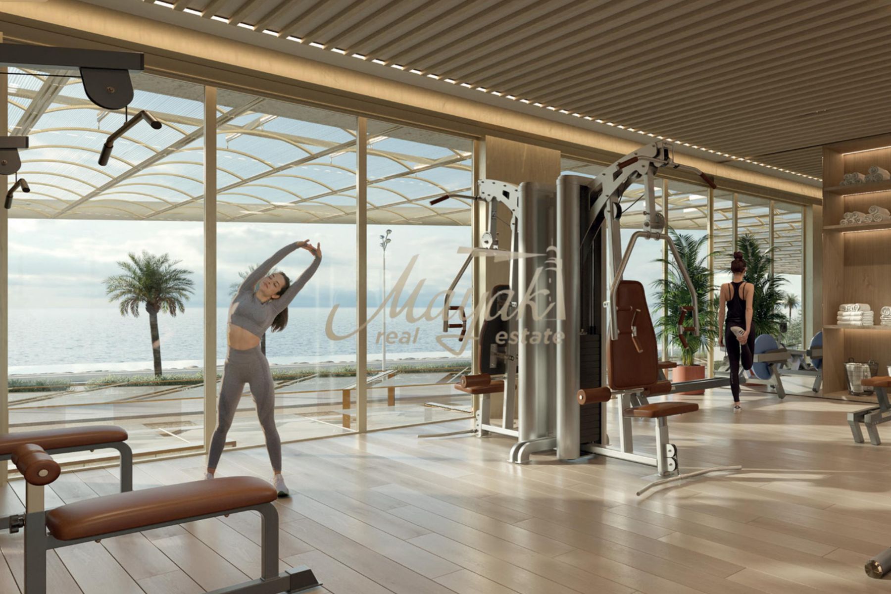 УГЛОВАЯ l ПОЛНЫЙ ВИД НА МОРЕ И ЗАКАТ l СРЕДНИЙ ЭТАЖ