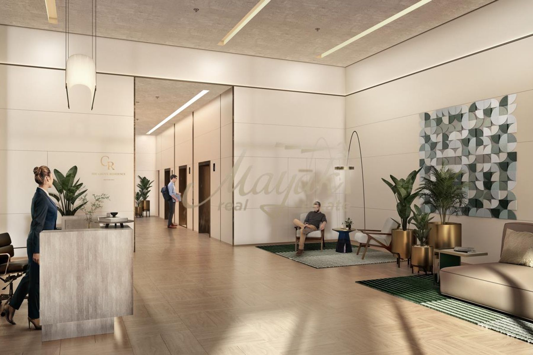 Вас ждет эксклюзивная жизнь | Потрясающая 2-комнатная квартира с видом на фонтан Гроув