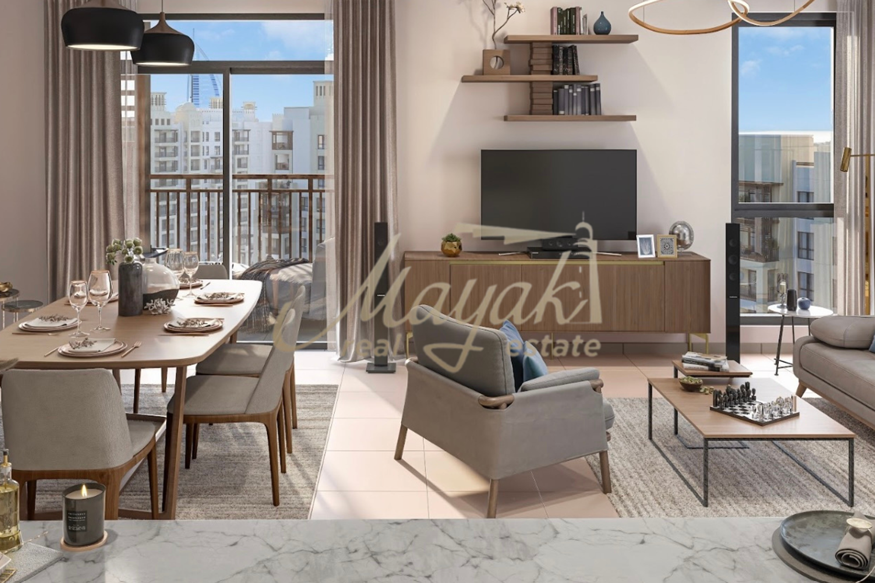 Городской оазис | Lamaa | Захватывающий вид на воду