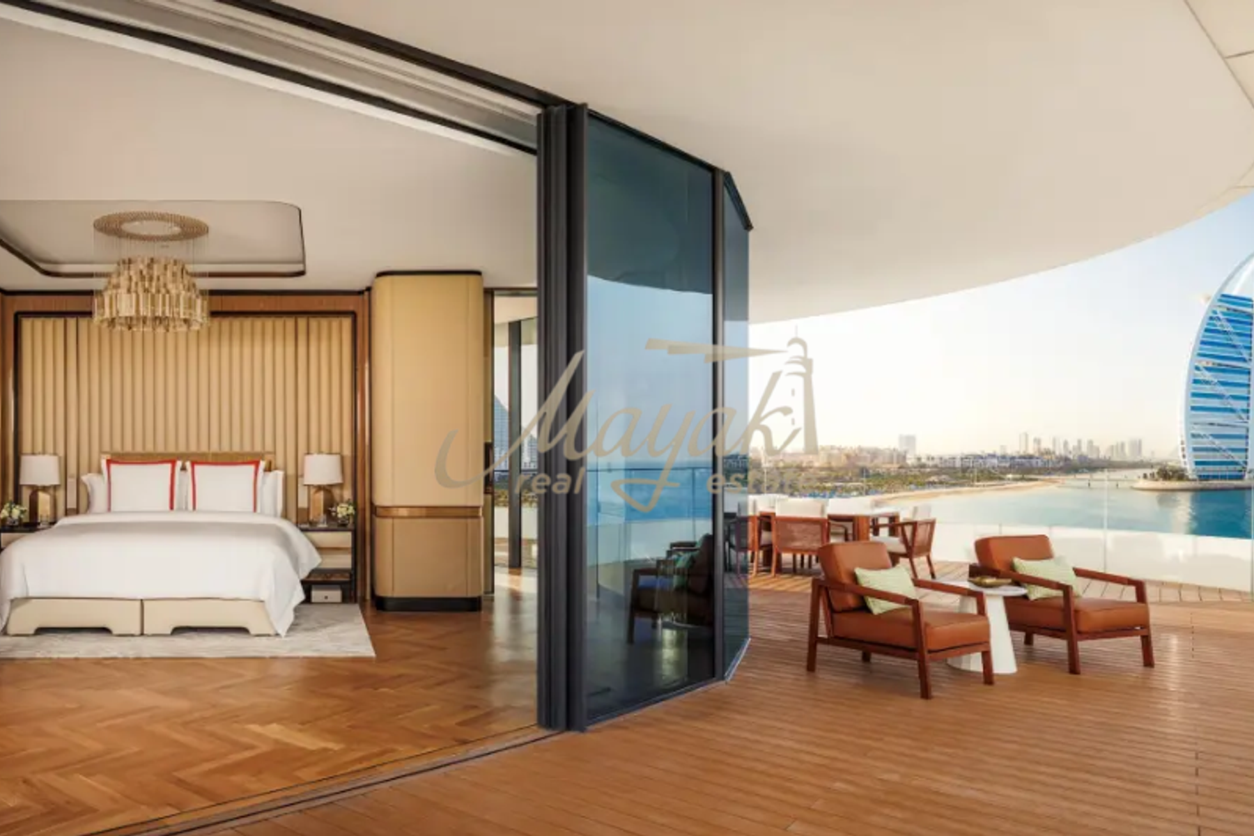 Exclusive | Unit in prestigious Marsa Al Arab | Sea and Burj Al Arab view