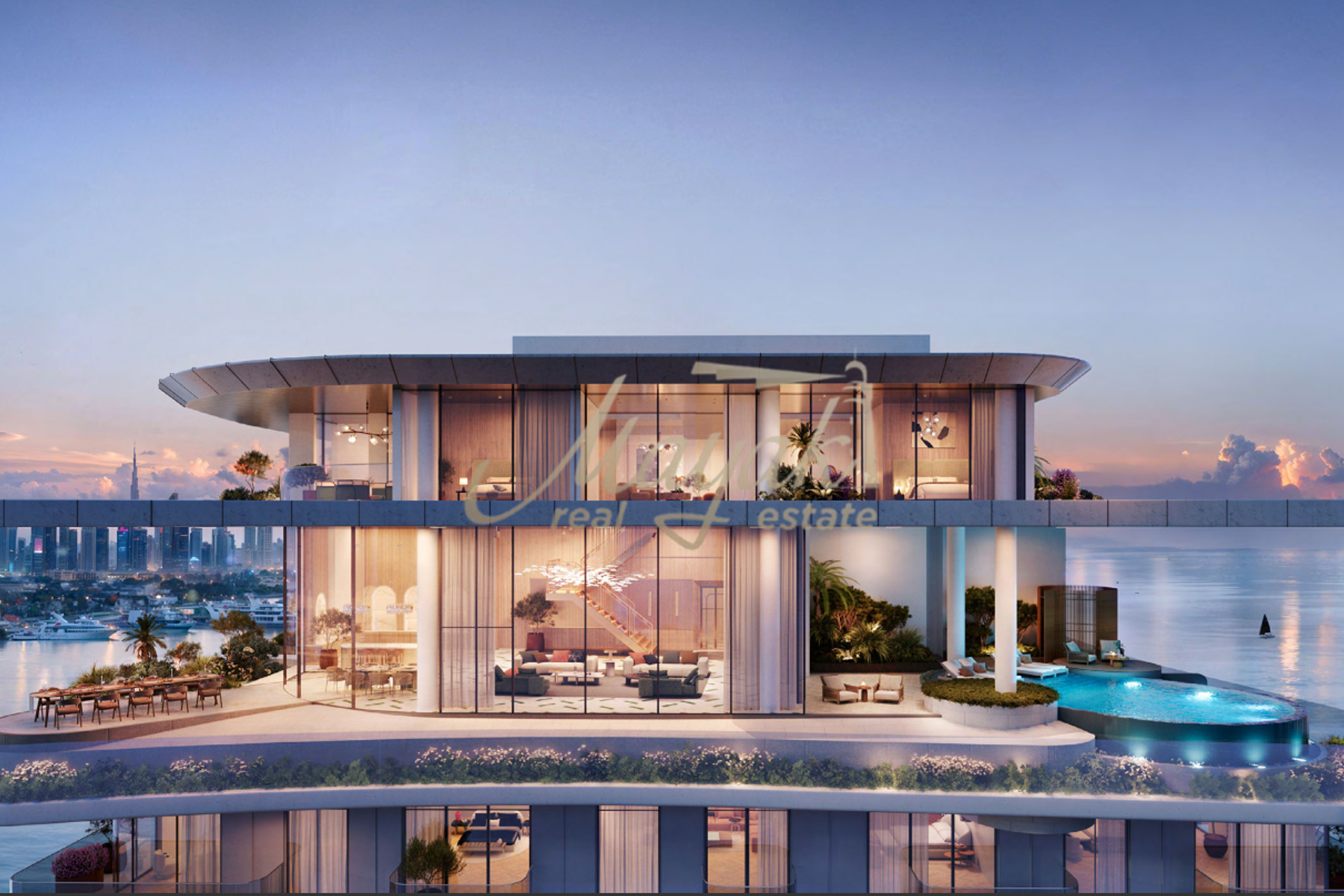 Проект Sensia | Вид на набережную | Элегантная 1-комнатная квартира