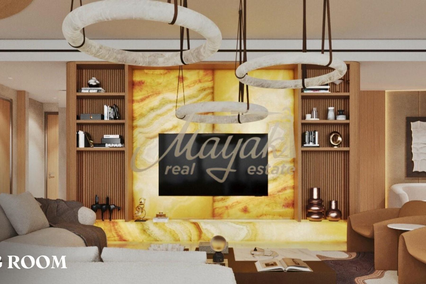 Stunning, fully furnished 4 bdr with the dual view l unique design and premium materials.