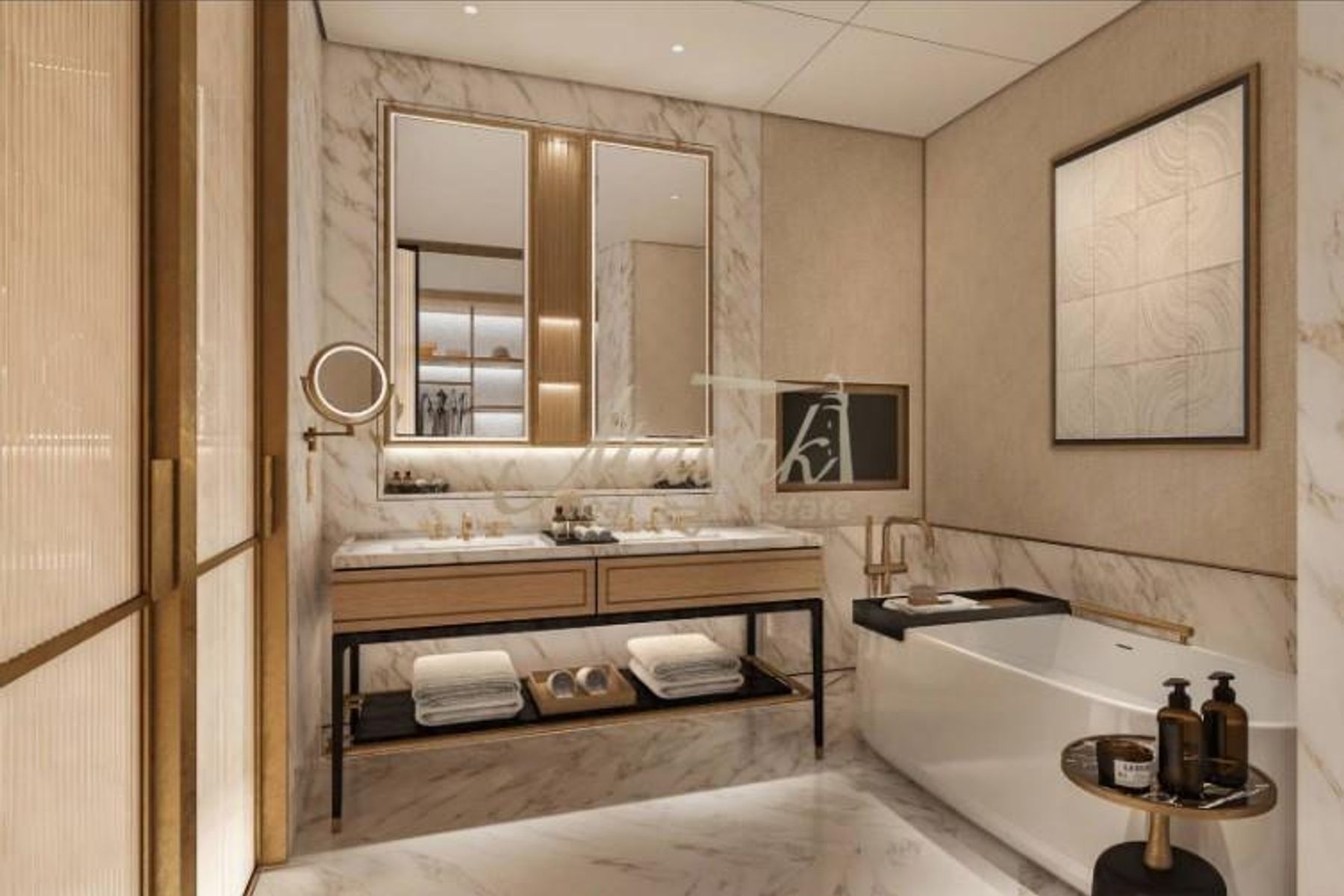 Эксклюзивные апартаменты класса люкс с 2 спальнями в Марса-эль-Араб