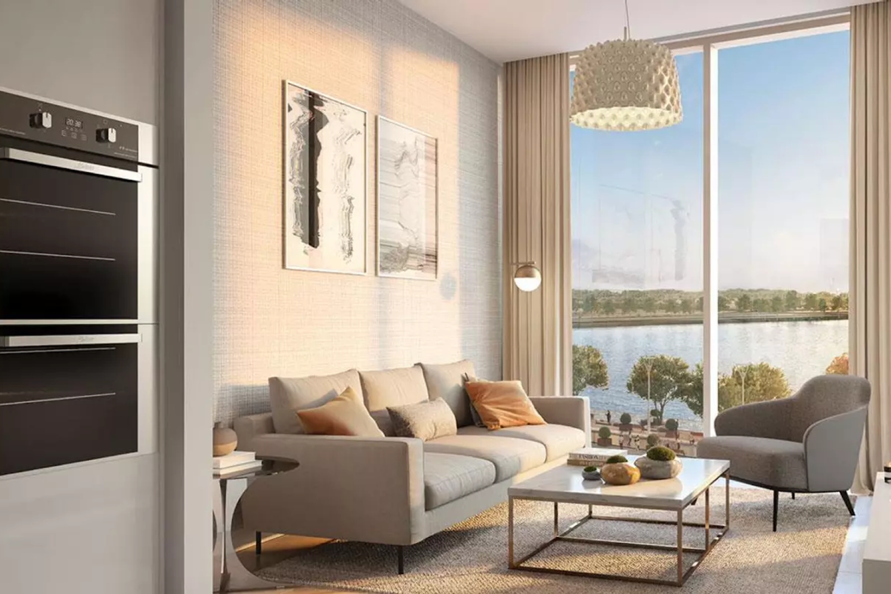 SOBHA ONE | РОСКОШНАЯ КВАРТИРА | ВИД НА BURJ KHALIFA