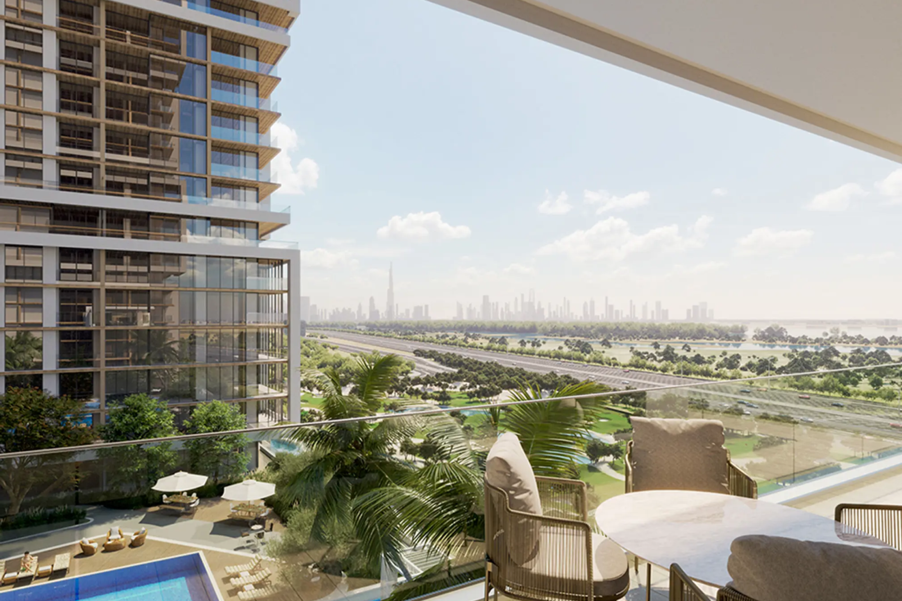 SOBHA ONE | РОСКОШНАЯ КВАРТИРА | ВИД НА BURJ KHALIFA