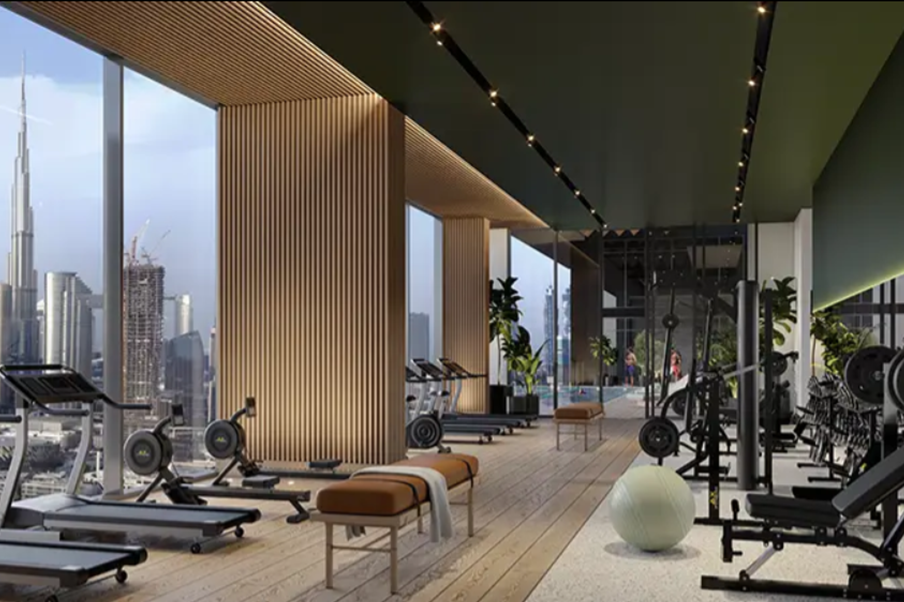 Изысканная жизнь | Современная 2-комнатная квартира | Центральный парк в City Walk