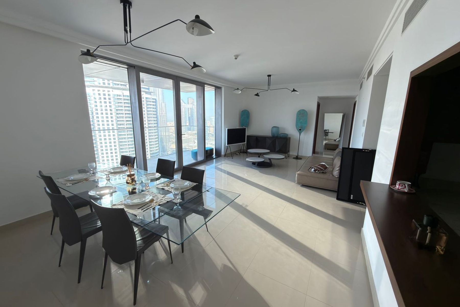 Downtown Boulevard Point Dubai mall 3bedrooms+maid