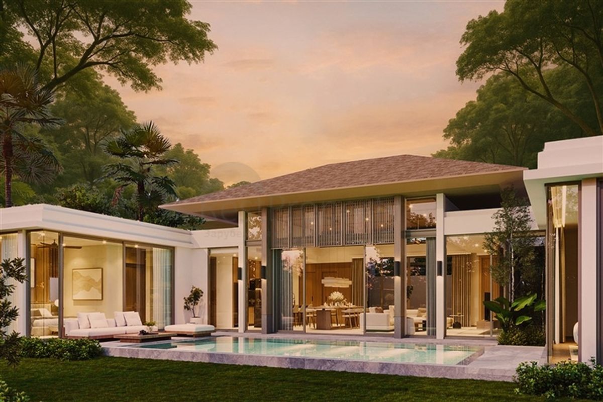 Modern Three-Bedroom Villa in Nai Yang, Phuket