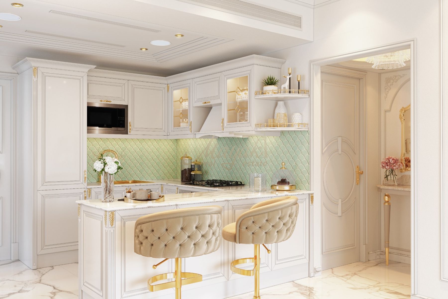 Luxury 1BR with Private Pool | Vincitore Aqua