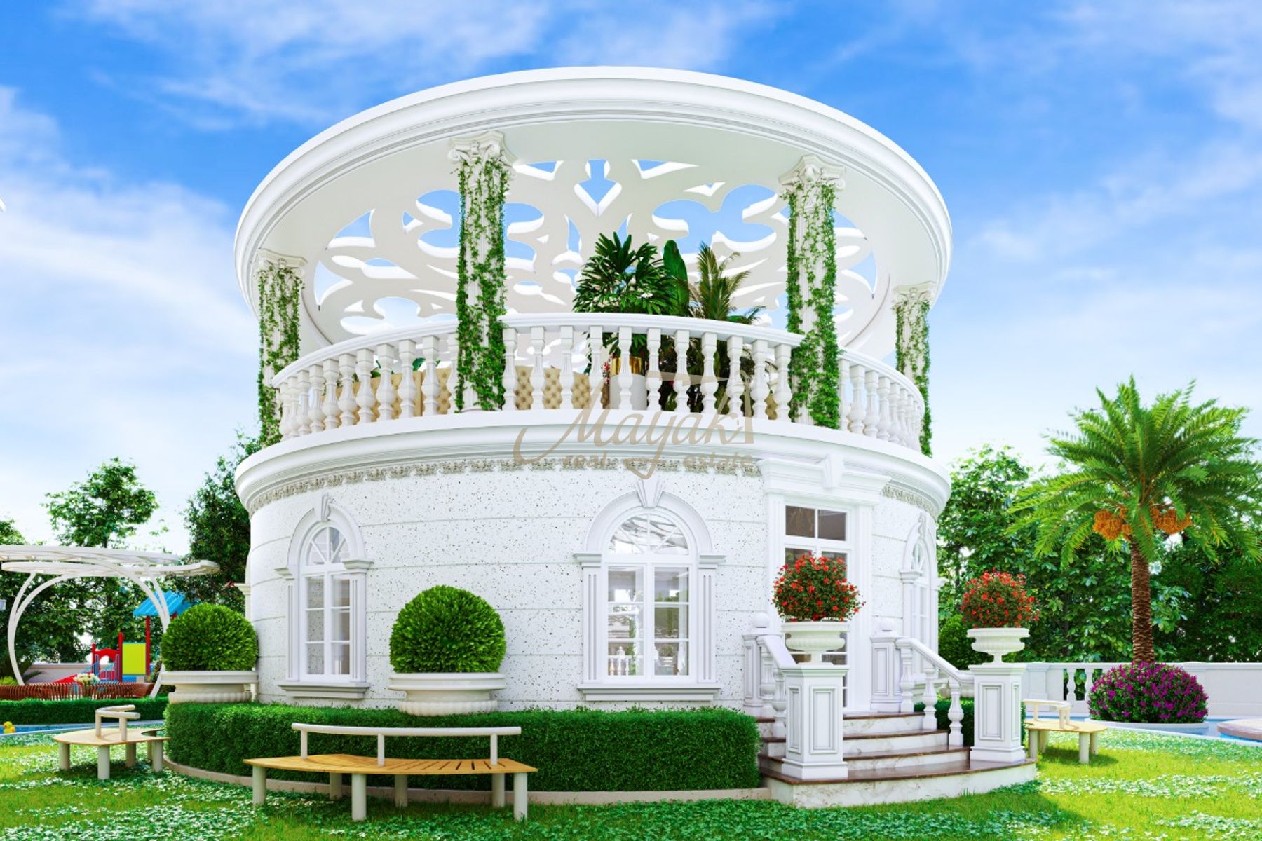 Роскошная 2-комнатная квартира с частным бассейном | Vincitore Aqua