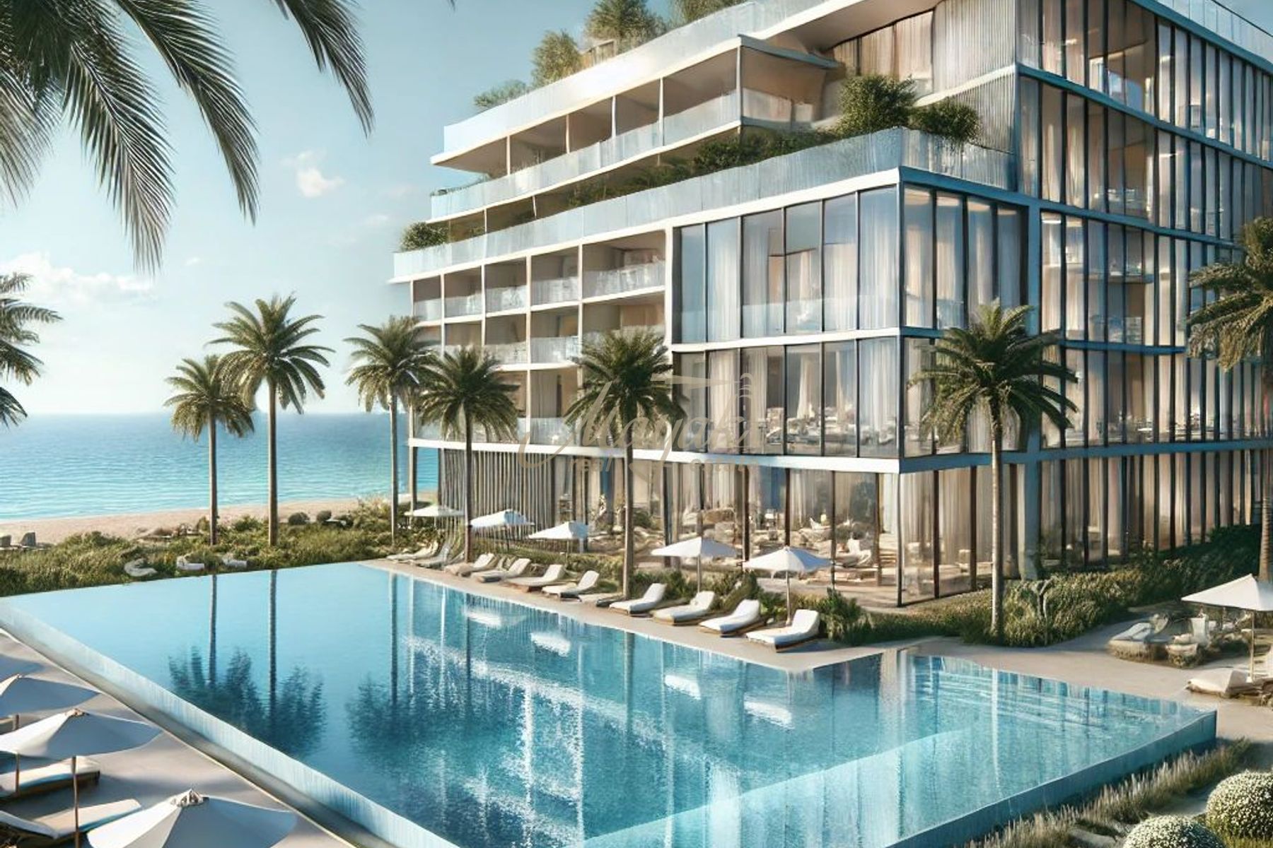 4-звездочный отель на острове Пальма Джумейра, Дубай, ОАЭ