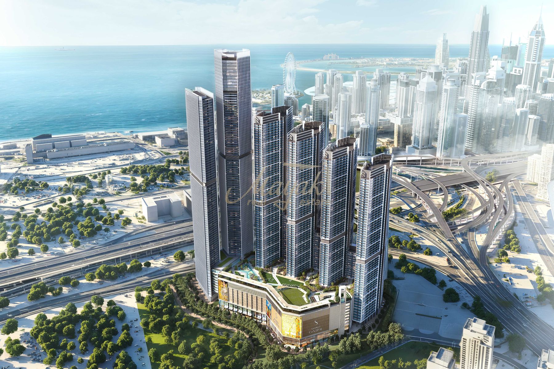 Live the Skyline | 1BDR Jumeirah Island View | High ROI