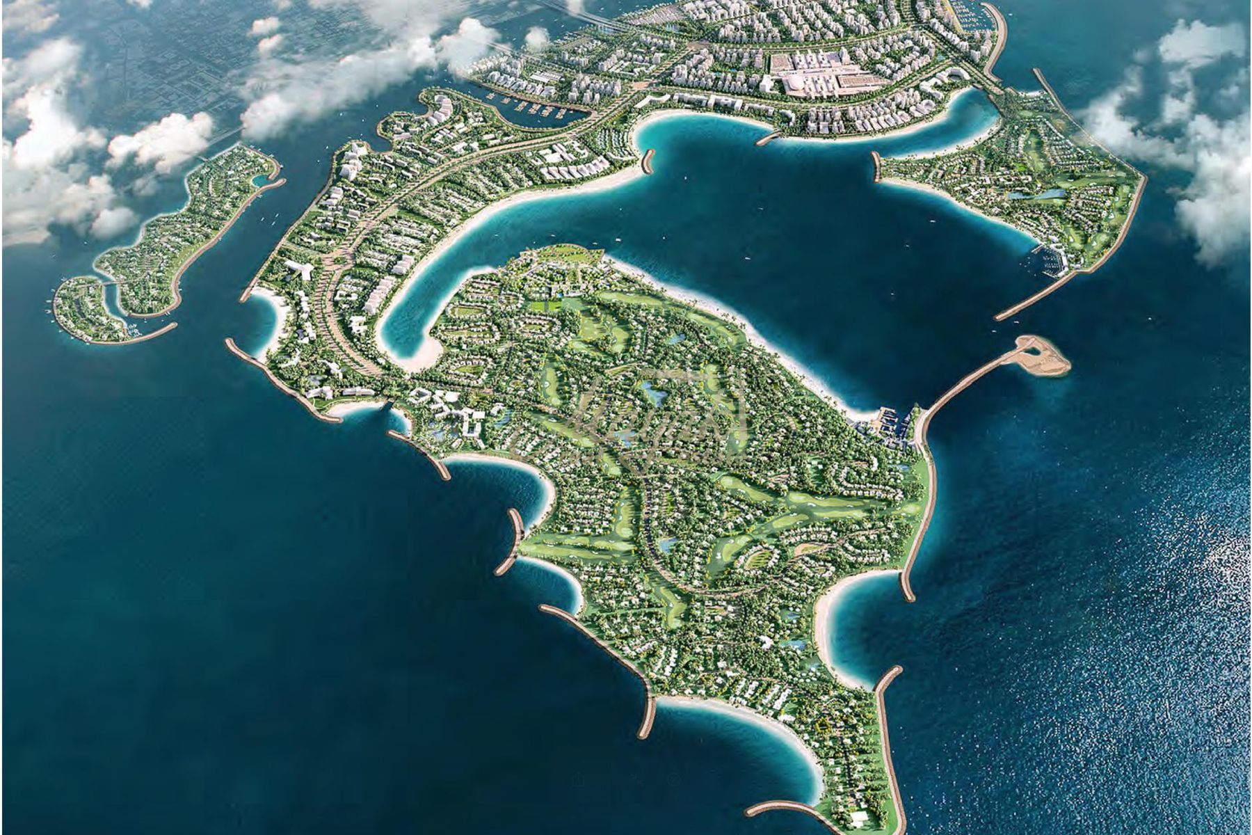 Волны, виды, роскошь | 2 спальни | Dubai Islands