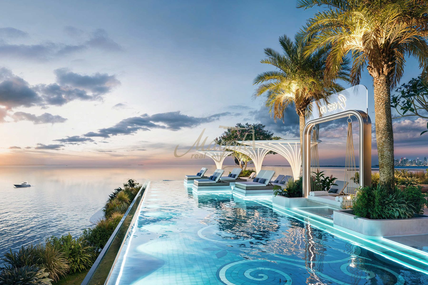 Modern Refined 4BDR | Skyline Views | Maritime City