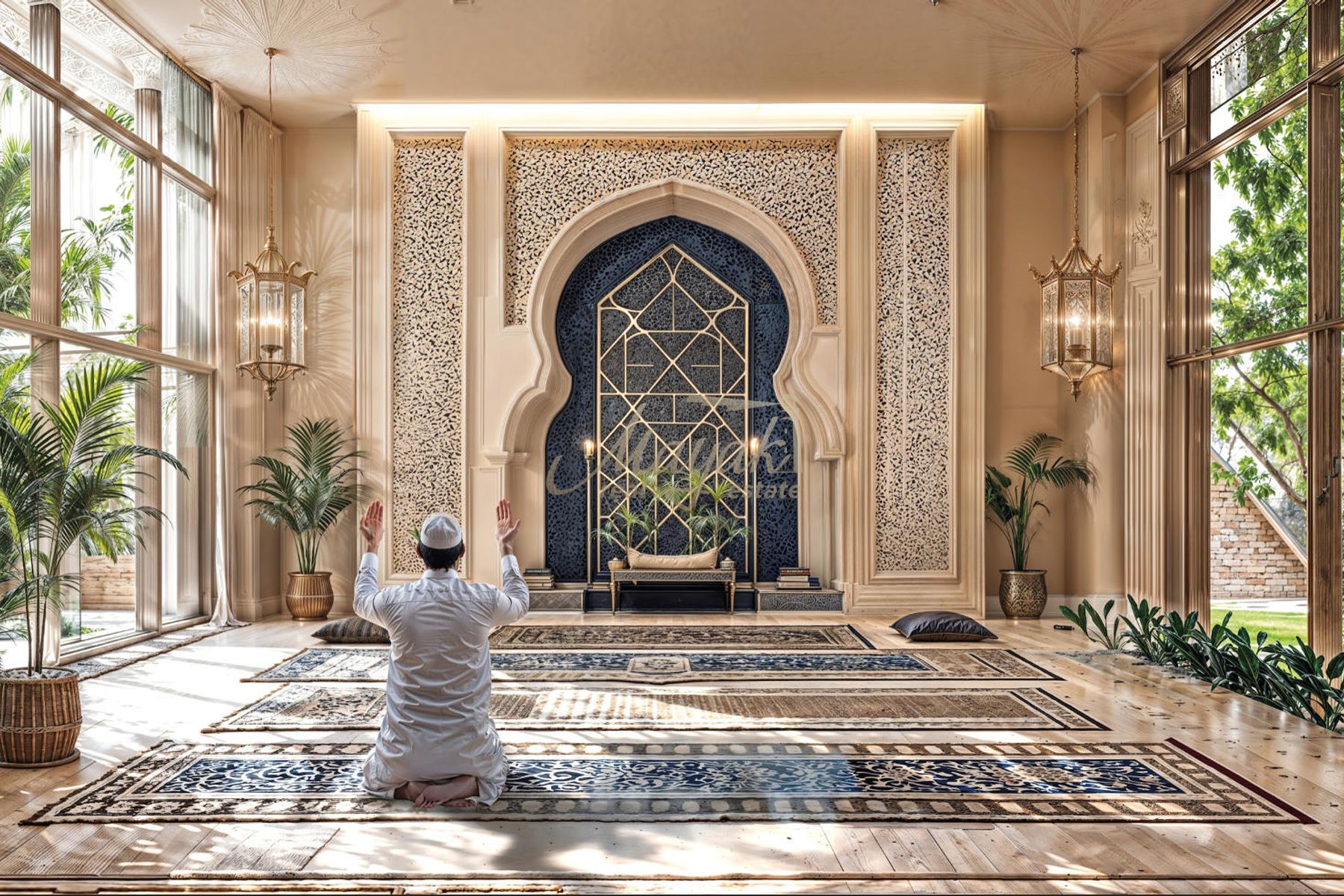 Полностью меблированная | Роскошная 3-комнатная квартира + частный бассейн | Эксклюзивная