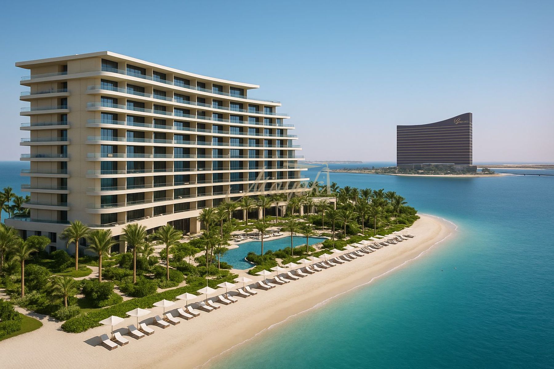 Beachfront Hotel in Al Marjan Island