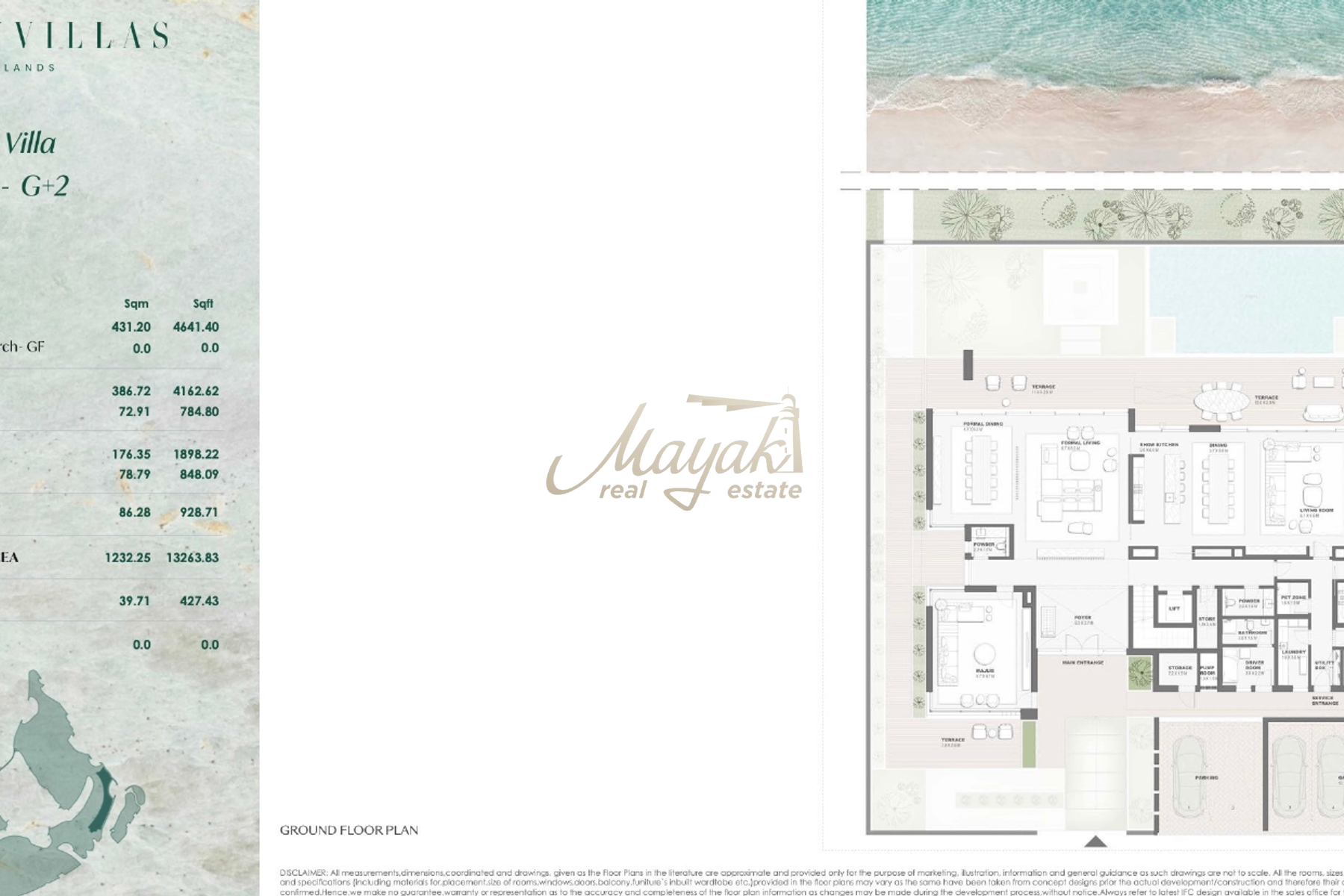 Beachfront Villa I Dubai Island I 6 bedrooms