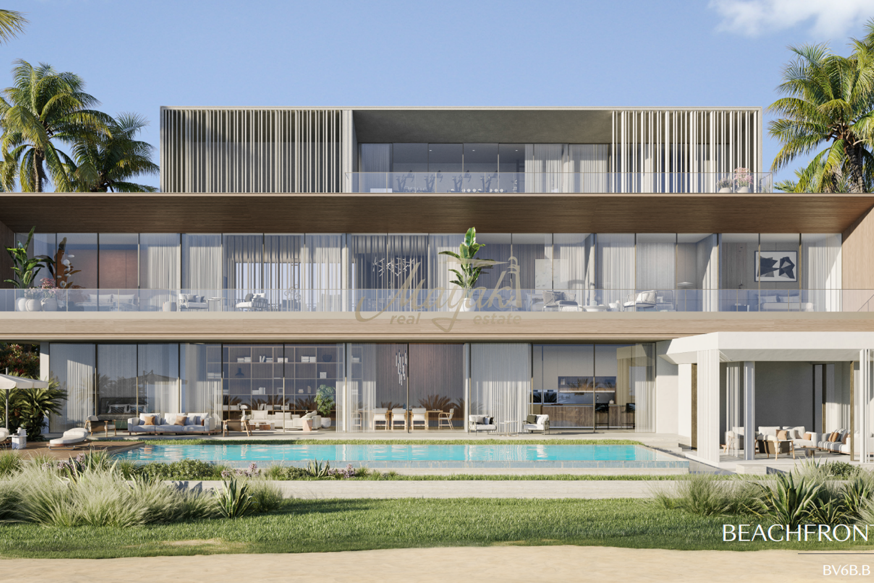 Luxury 6 Beds Villa | Beachfront living