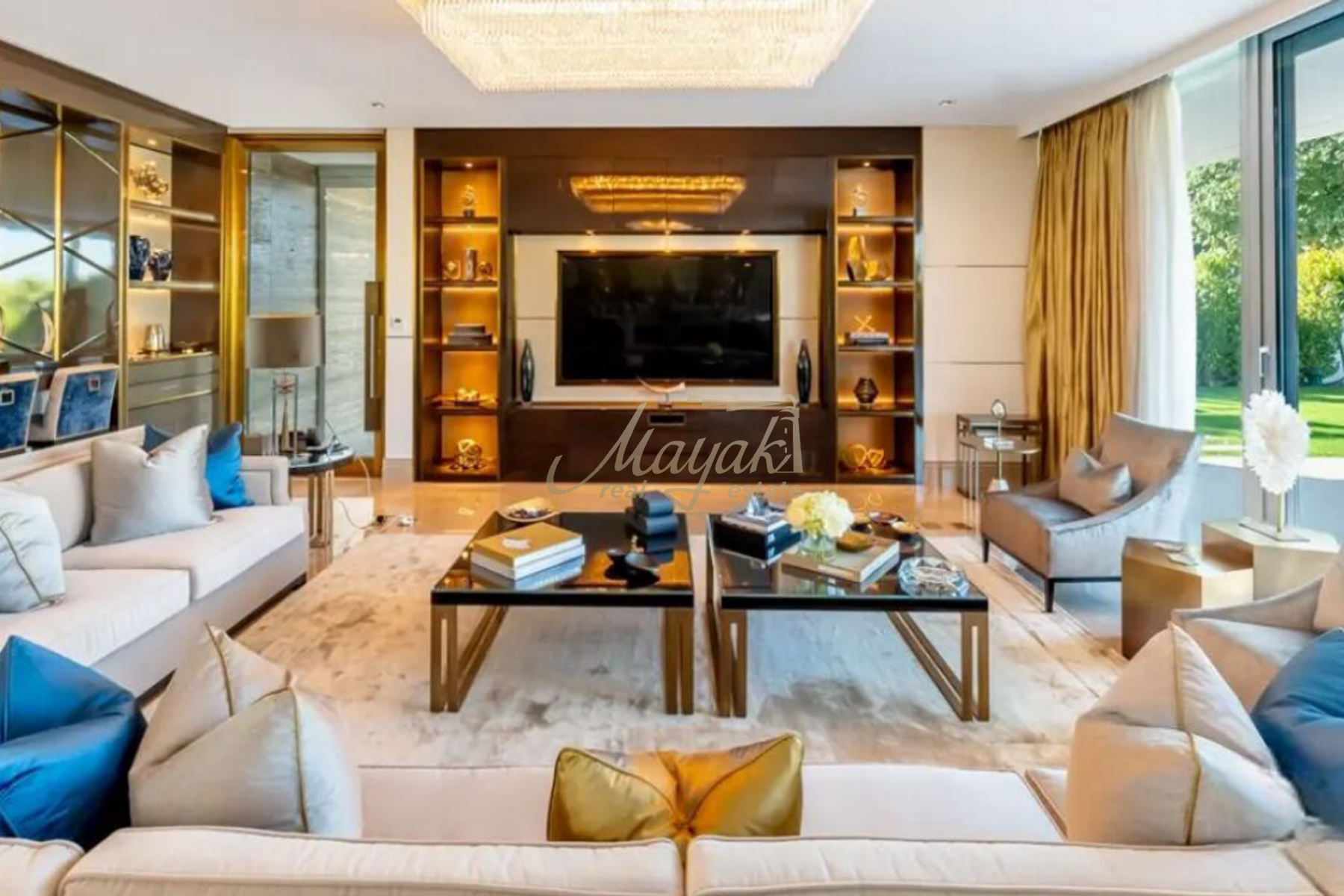 Улучшенная вилла с 7 спальнями | Жилой комплекс Dubai Hills Estate | Вид на поле для гольфа