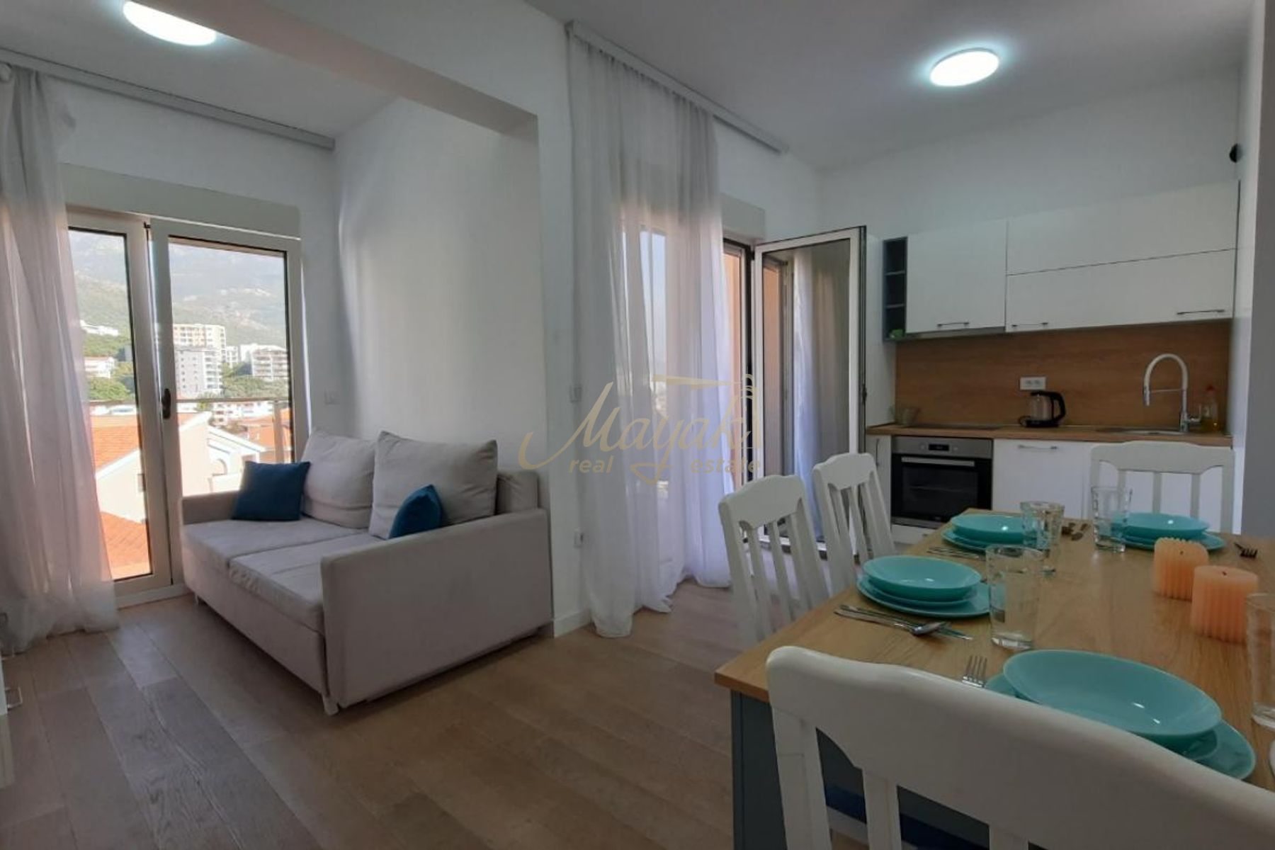Two-Bedroom Apartment in Becici Budva