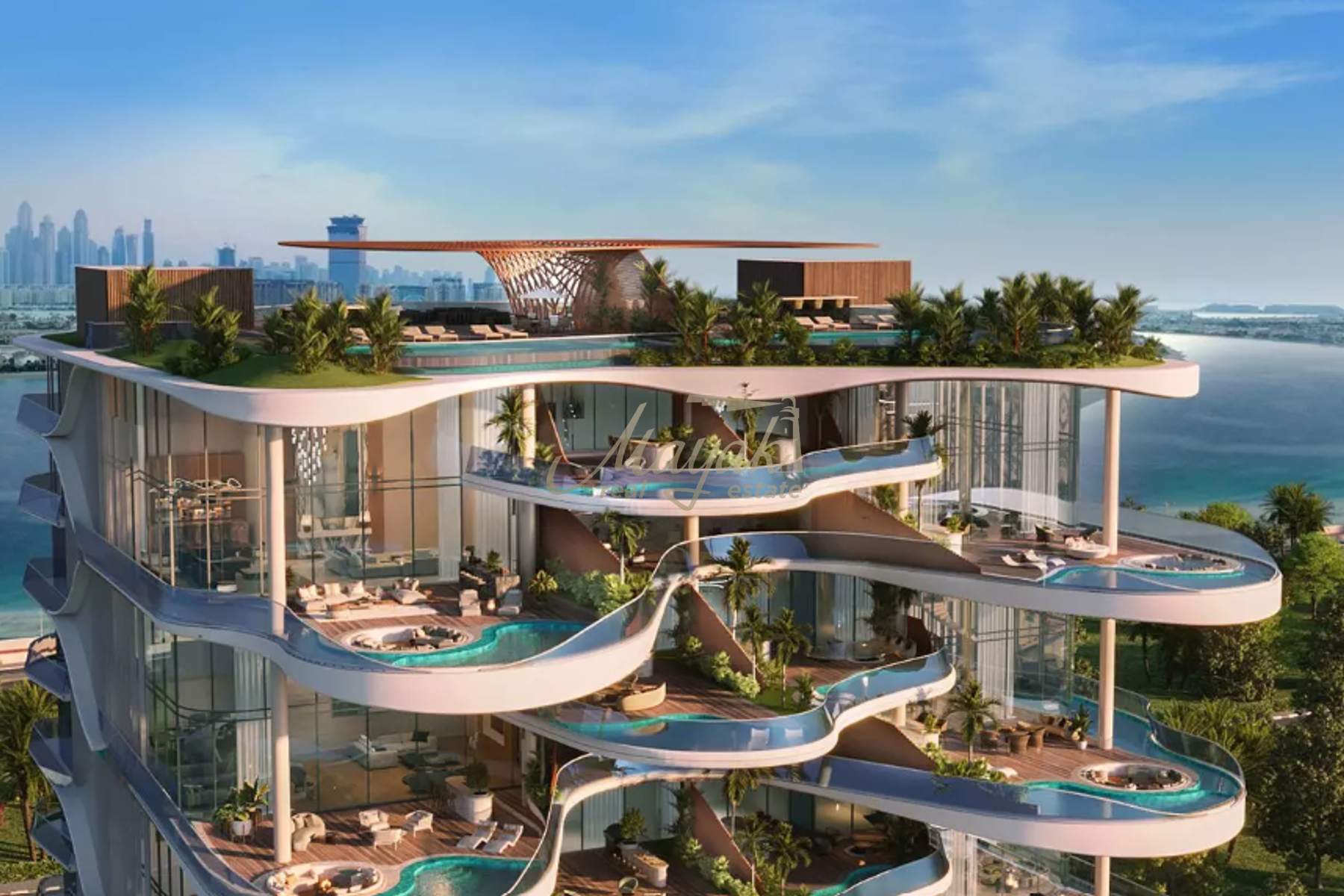 Продается пентхаус с 6 спальнями в комплексе One Crescent, Palm Jumeirah, Дубай.