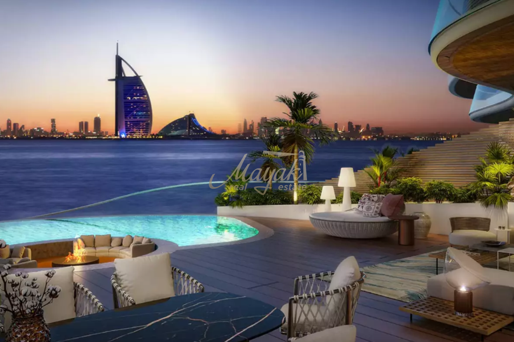 Продается пентхаус с 6 спальнями в комплексе One Crescent, Palm Jumeirah, Дубай.