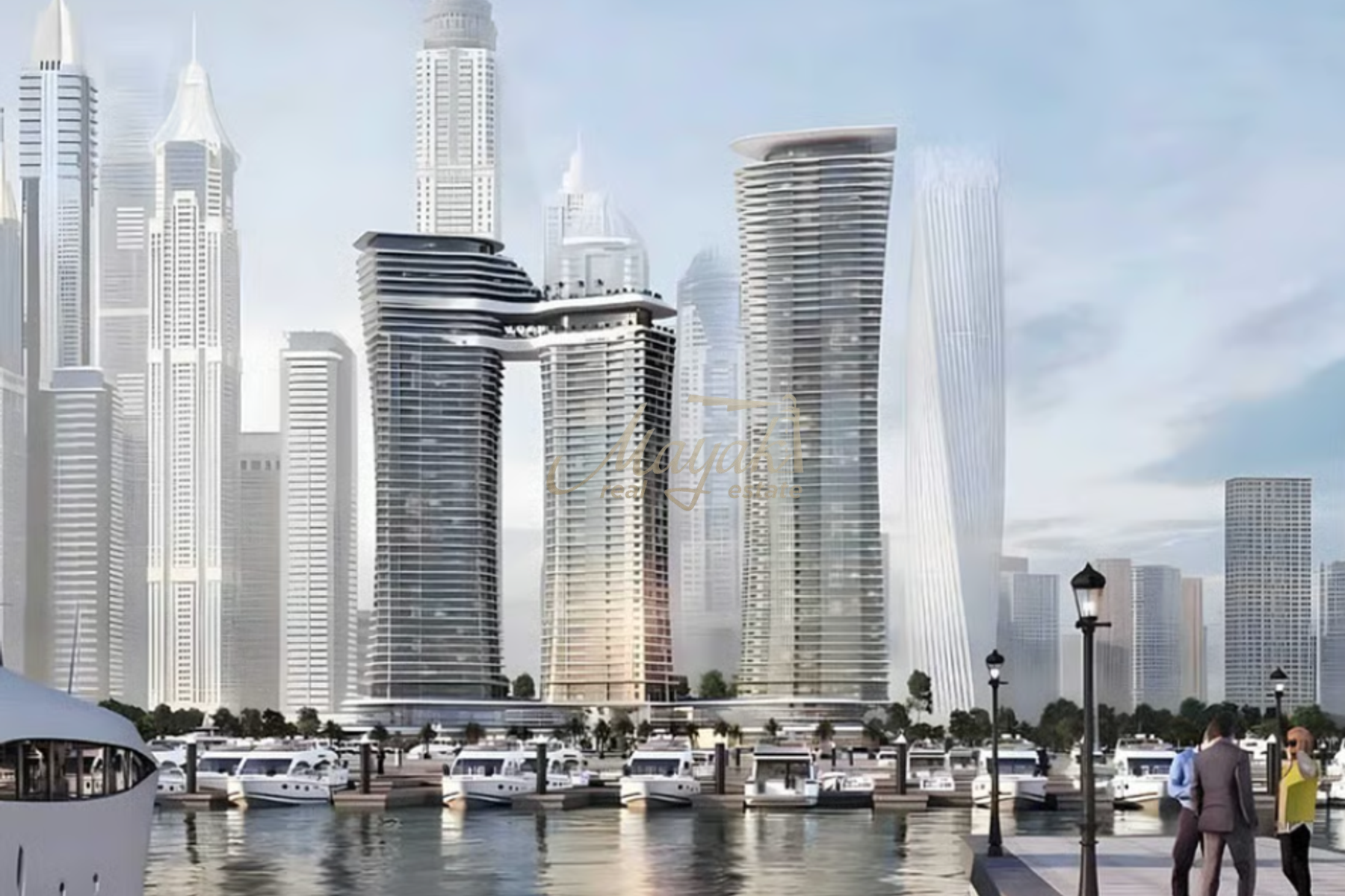 Продается пентхаус с 6 спальнями в башне A комплекса Sobha Seahaven, район Dubai Harbour, Дубай.