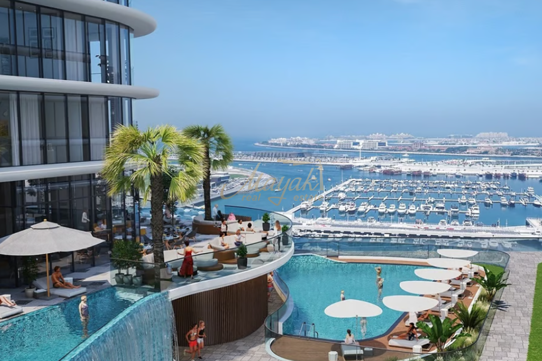 Продается пентхаус с 6 спальнями в башне A комплекса Sobha Seahaven, район Dubai Harbour, Дубай.