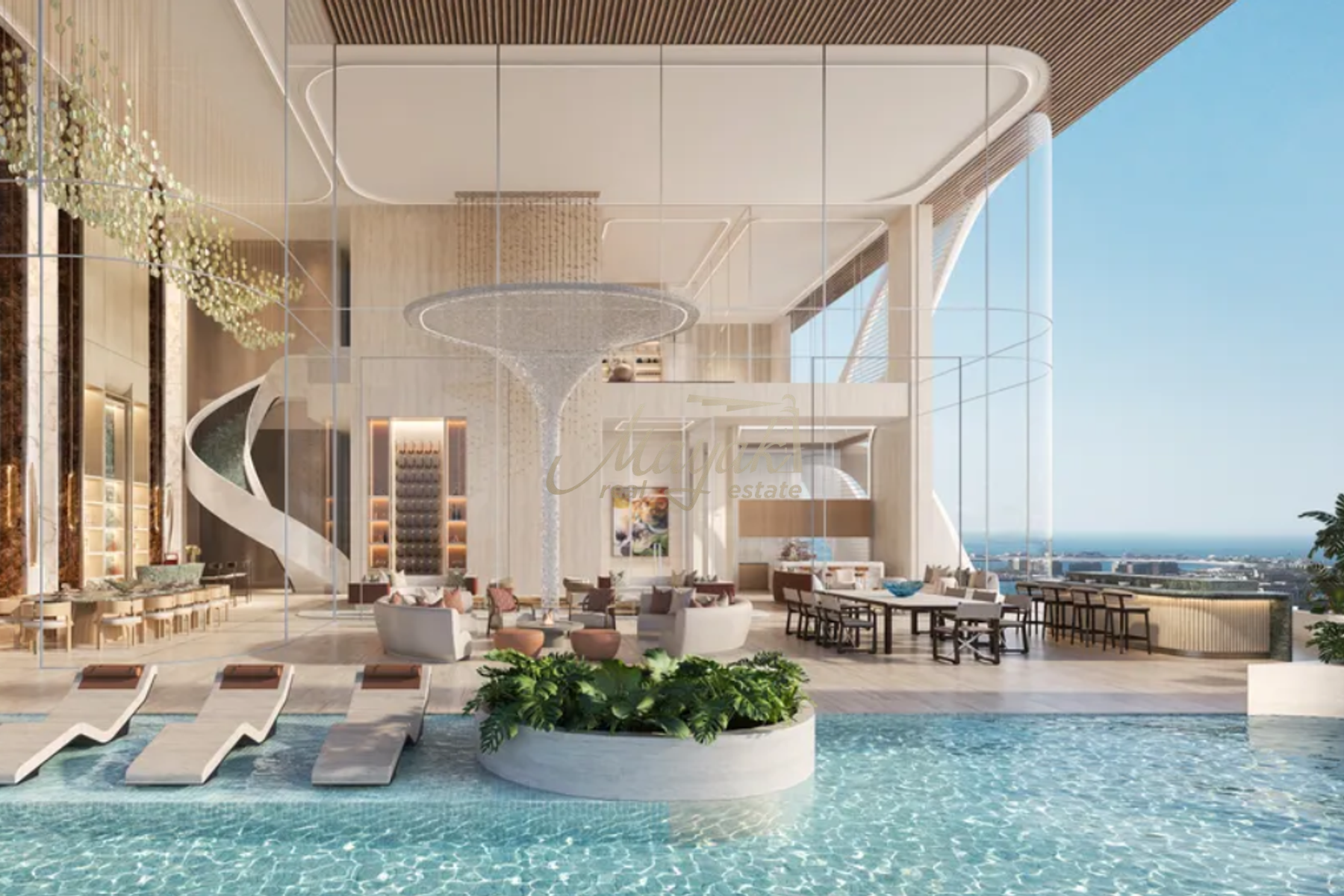 Luxury 6-BR Sky Palace, CASA Dubai Water Canal