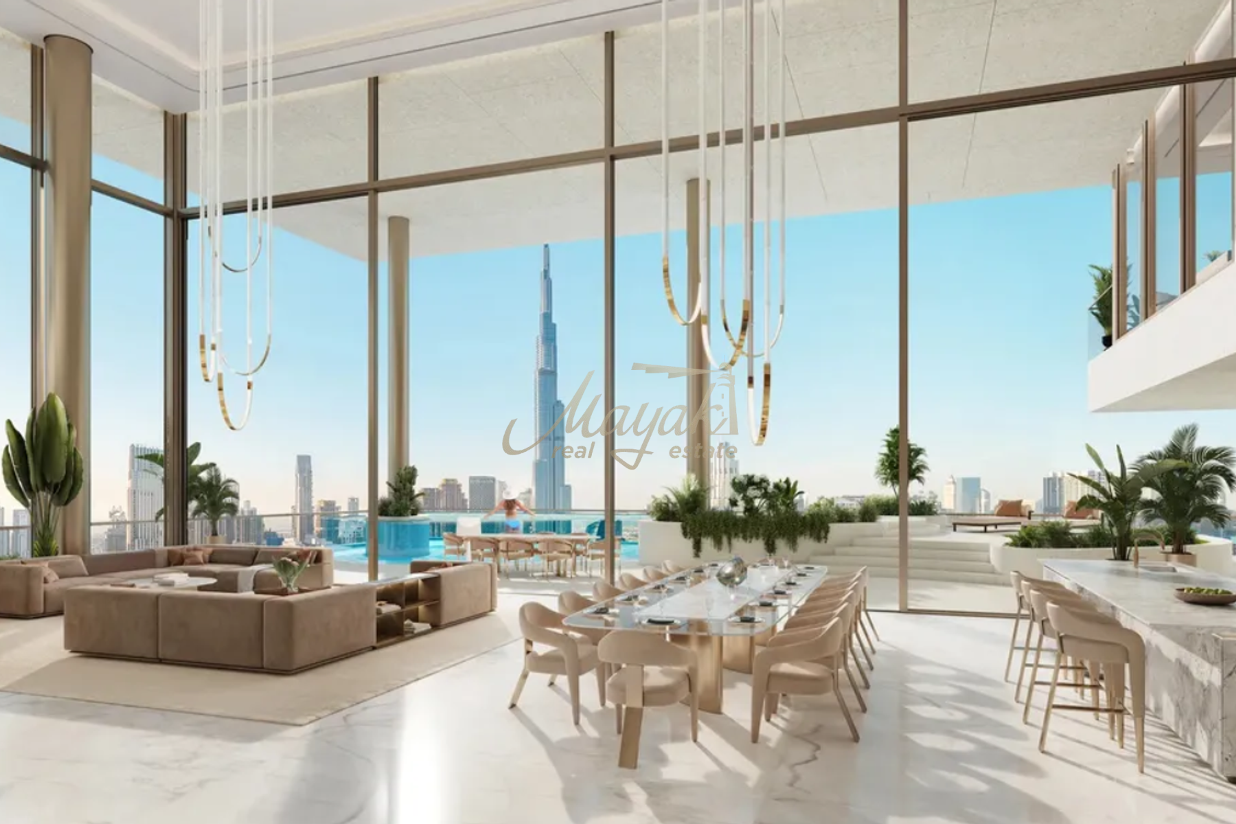 Luxury 5 Bedroom Duplex Penthouse | Iconic Views
