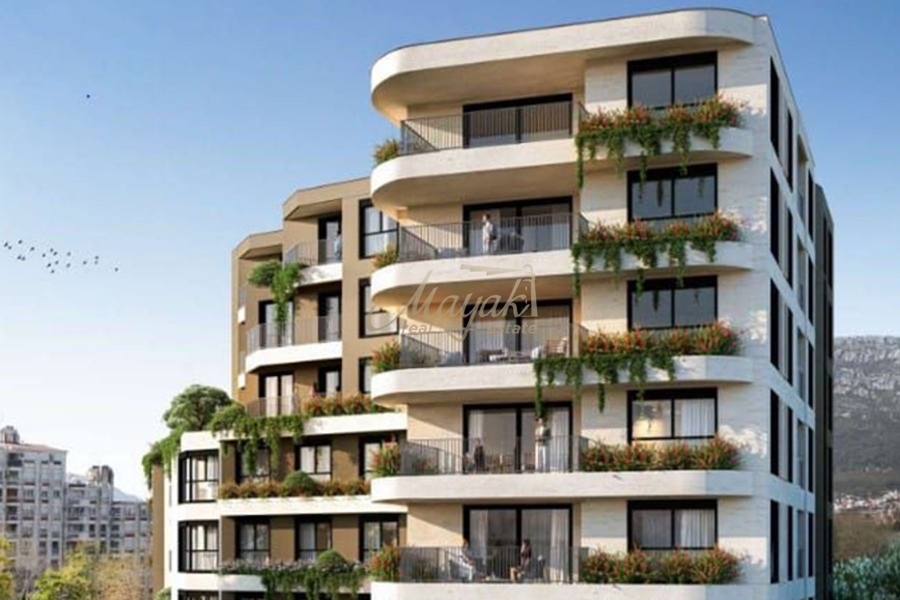 Two-Bedroom Apartment in Bar with Coastal Views