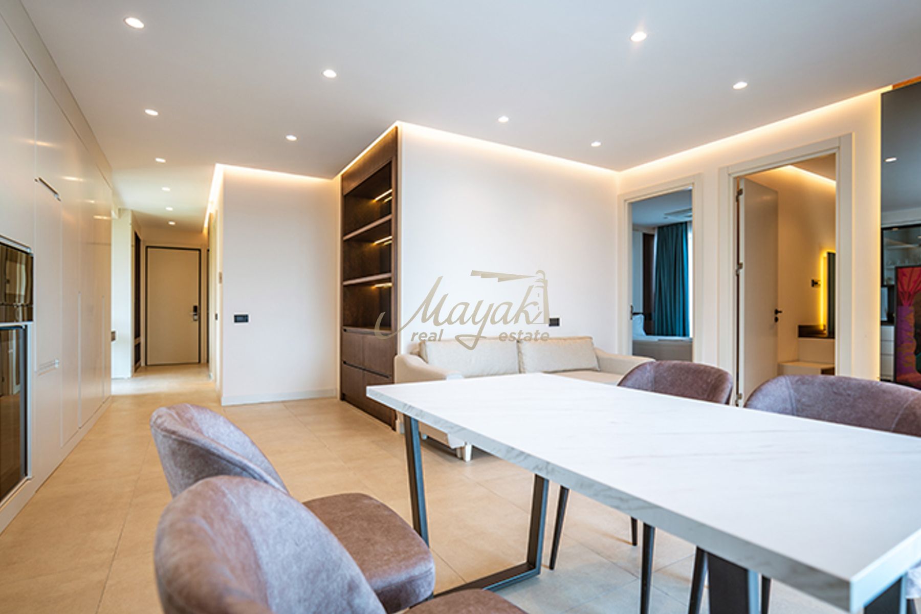 One-Bedroom Apartment in Rafailovici, Budva