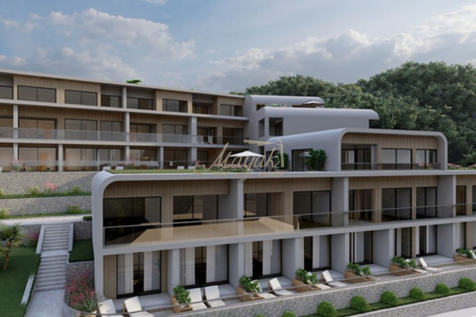 One-Bedroom Apartment in Donja Lastva, Tivat