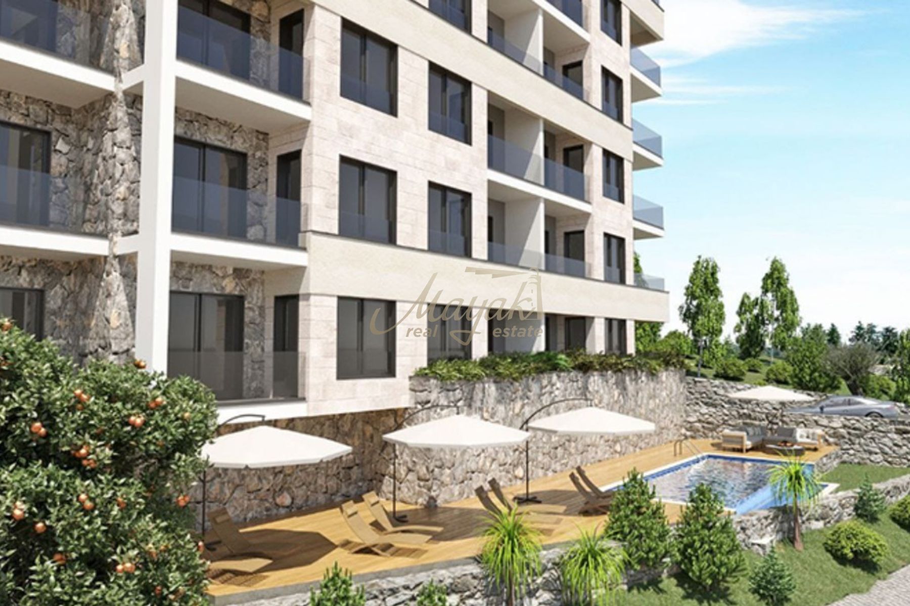 Contemporary Two-Bedroom Apartment in Budva