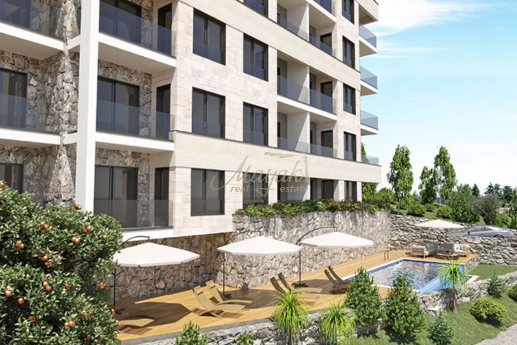 One-Bedroom Apartment in QUART Complex, Budva