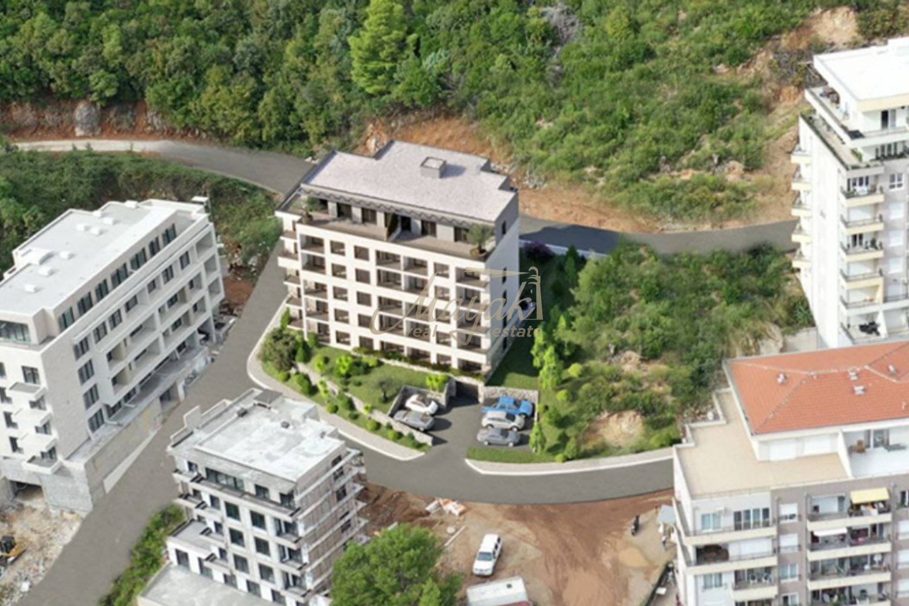 One-Bedroom Apartment in QUART Complex, Budva