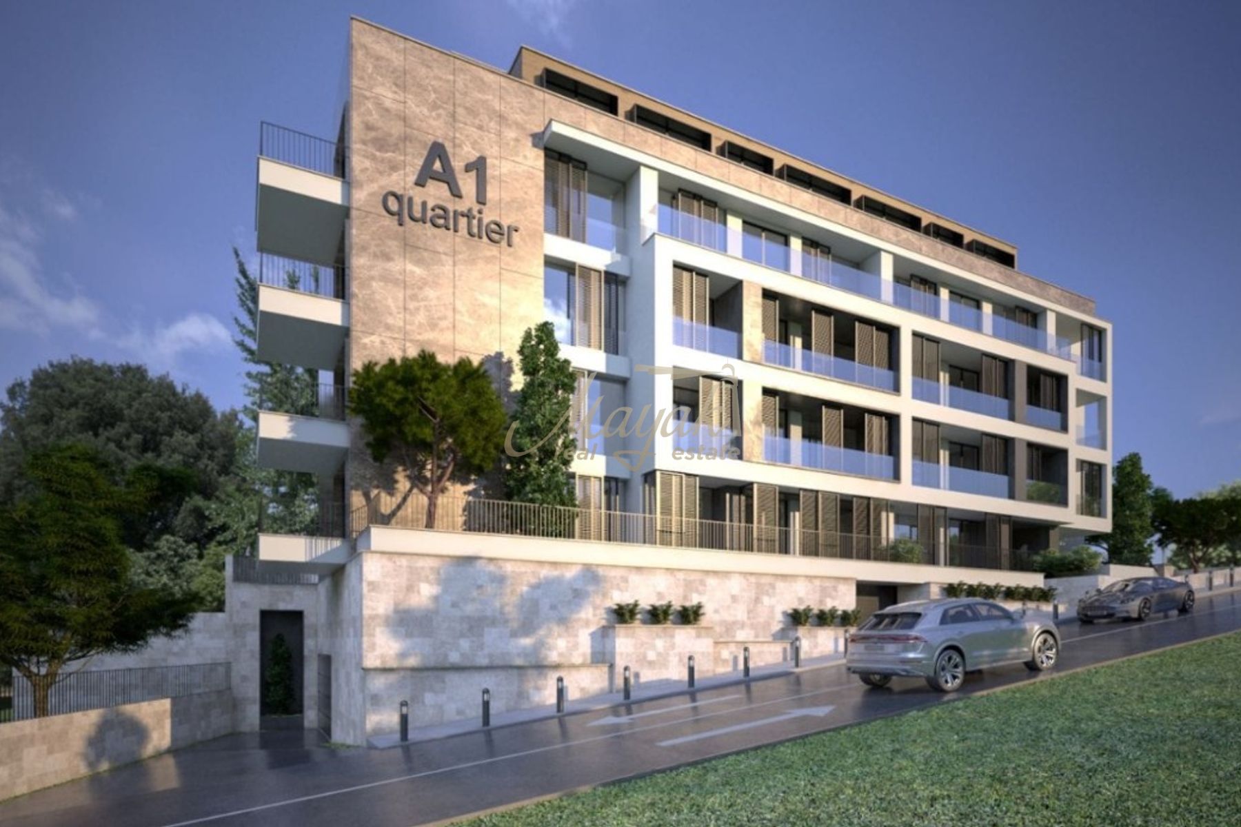 Two-Bedroom Sea View Apartment in Budva