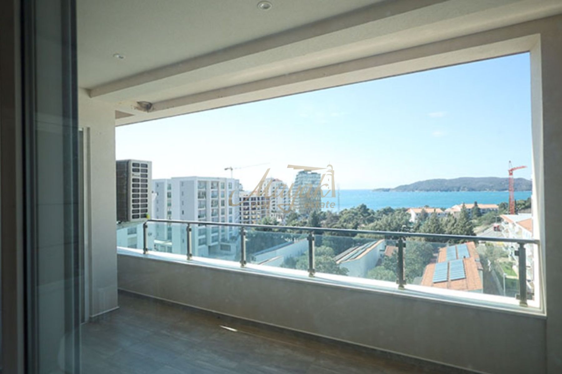 Three-Bedroom Sea-View Apartment in Budva