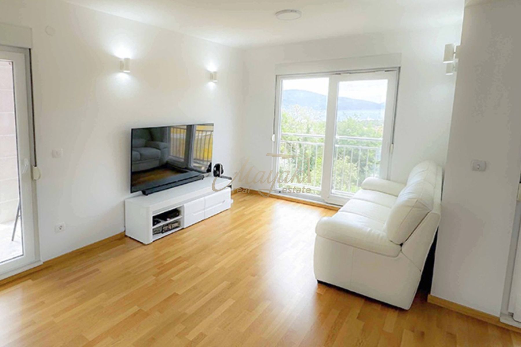 Two-Bedroom Apartment in Tivat with Bay Views