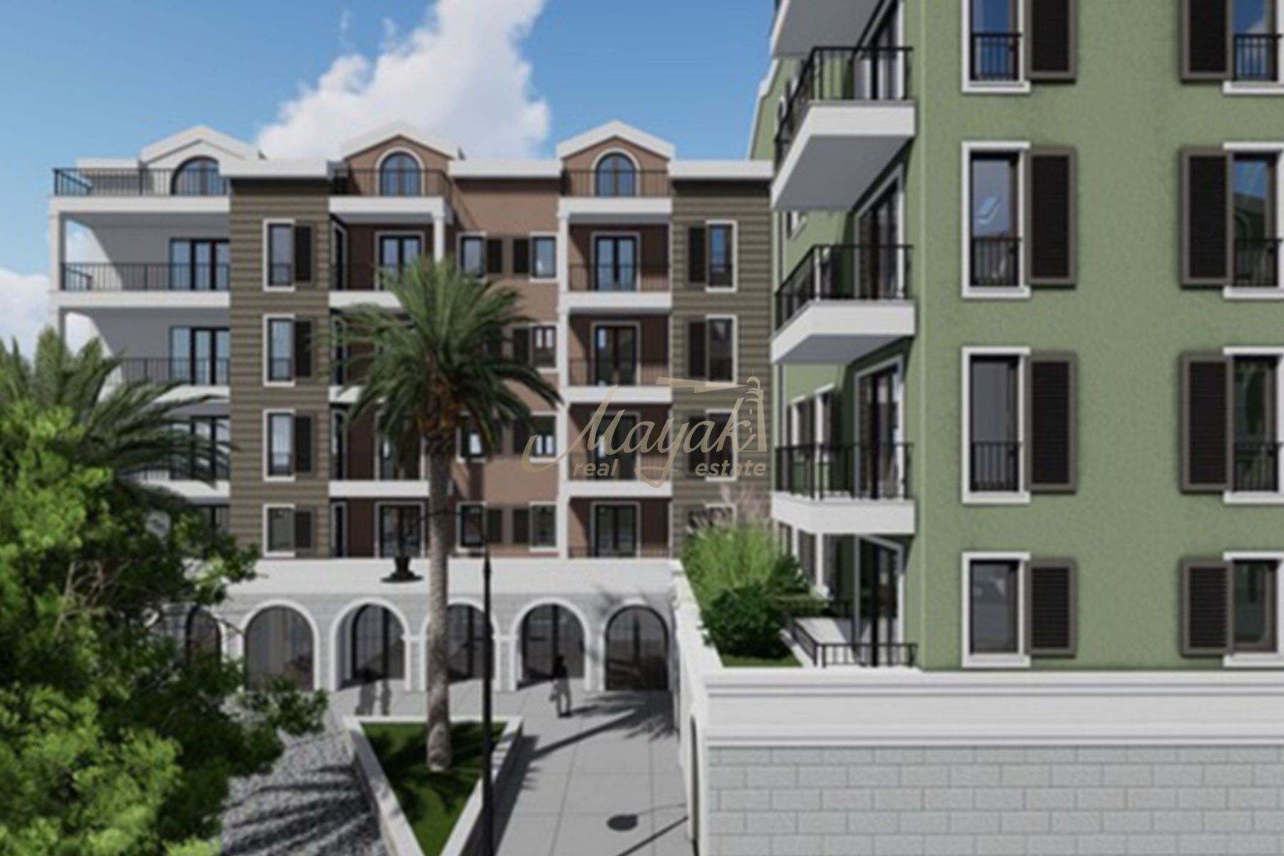 One-Bedroom Apartment in Tivat Coastal Complex