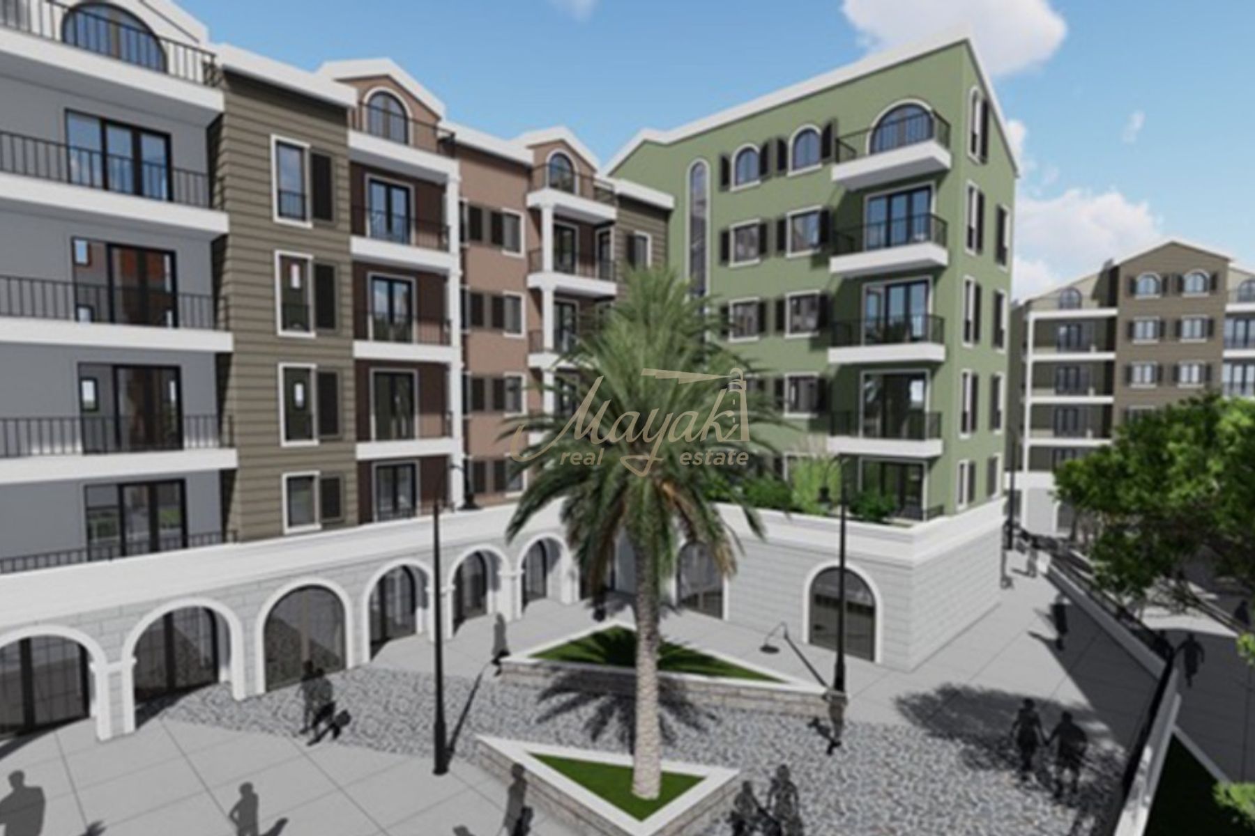 One-Bedroom Apartment in Tivat Coastal Complex